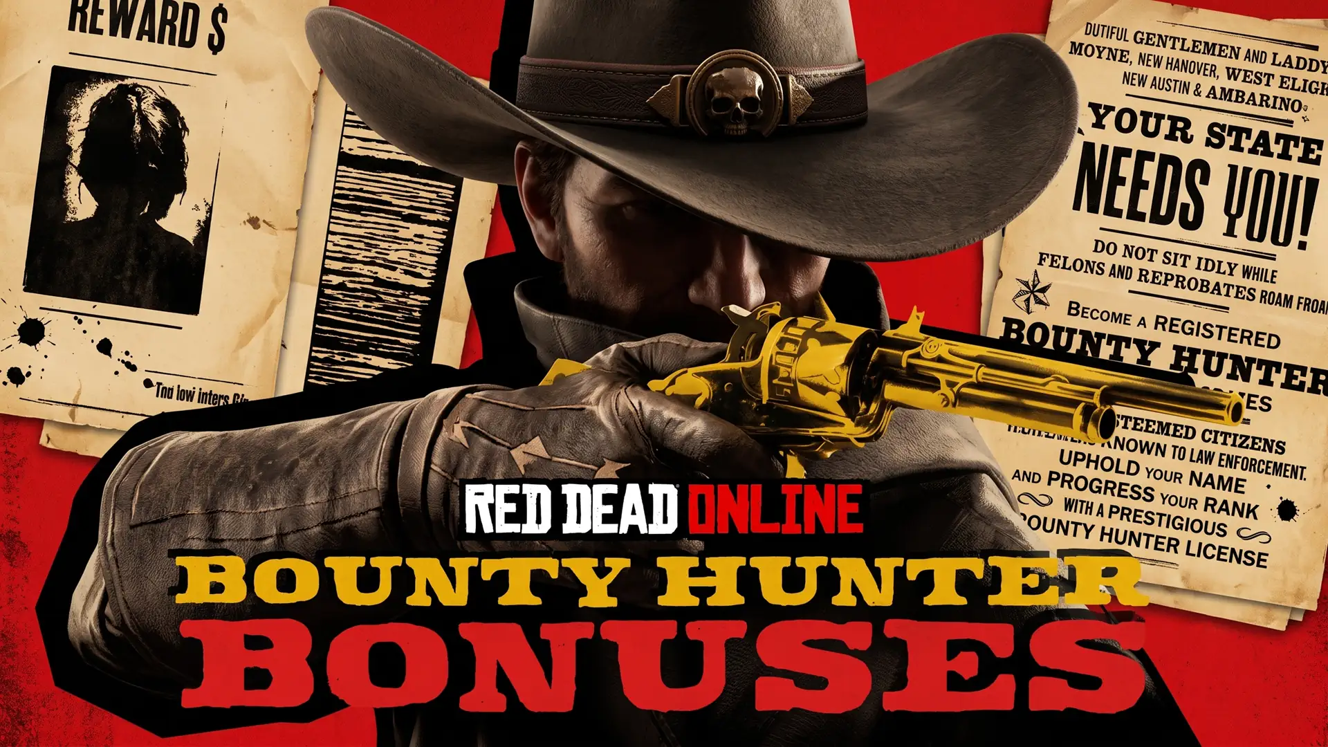 В Red Dead Online стартовал месяц охотников за головами с наградами x3