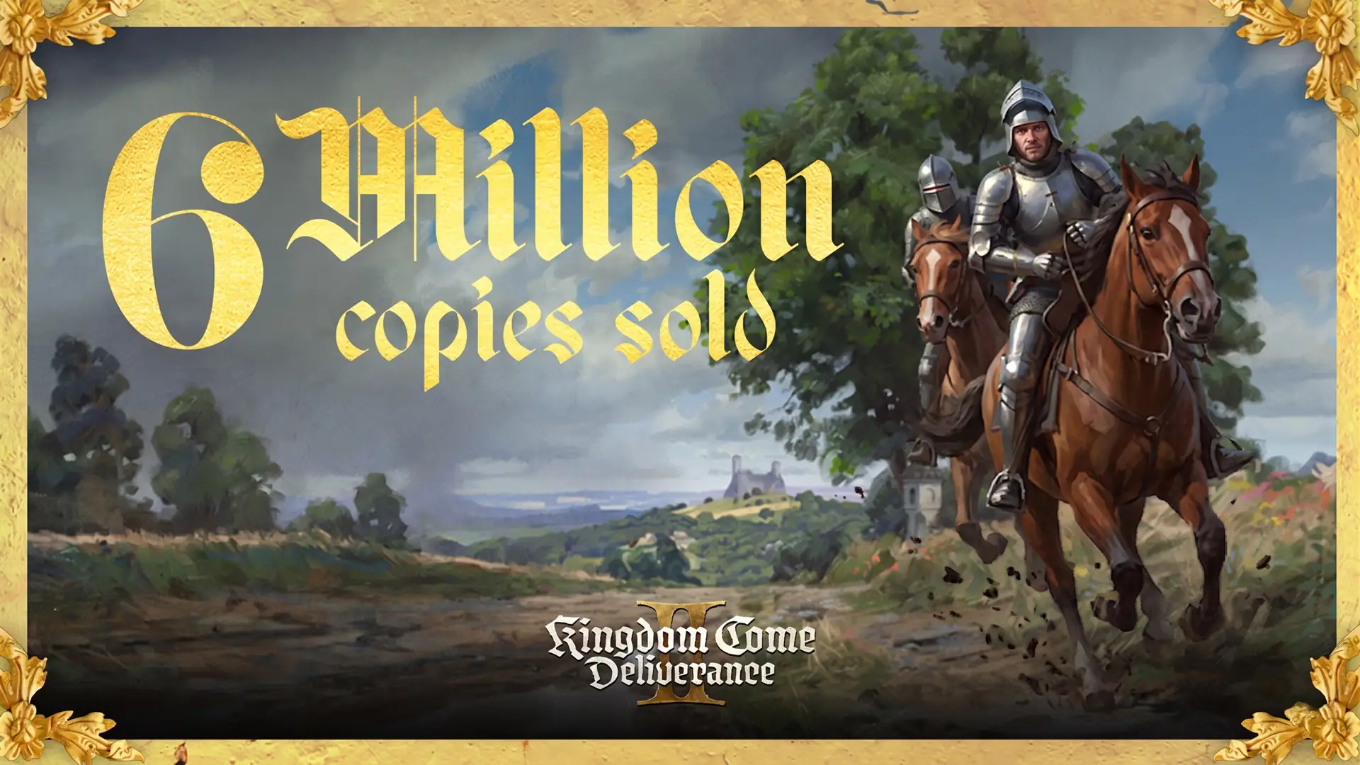 Kingdom Come: Deliverance II разошлась тиражом в 6 миллионов экземпляров