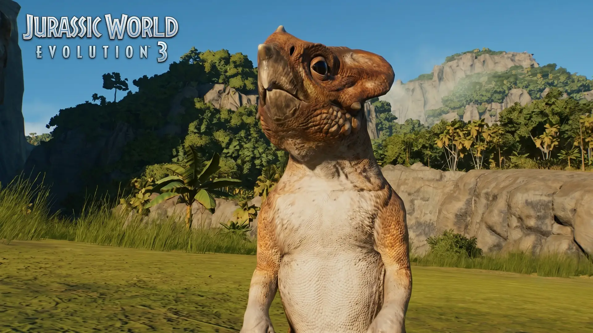 В Jurassic World Evolution 3 добавили травоядного динозавра Aquilops