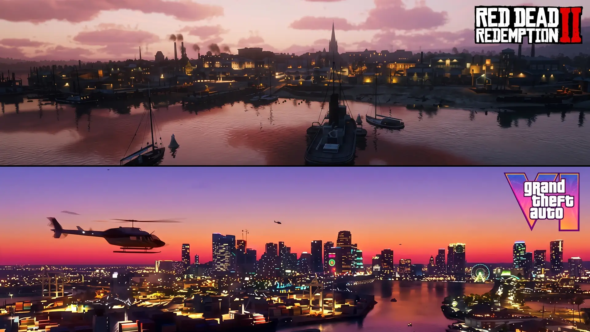 Сравнение Red Dead Redemption 2 и GTA 6 показало эволюцию графики Rockstar