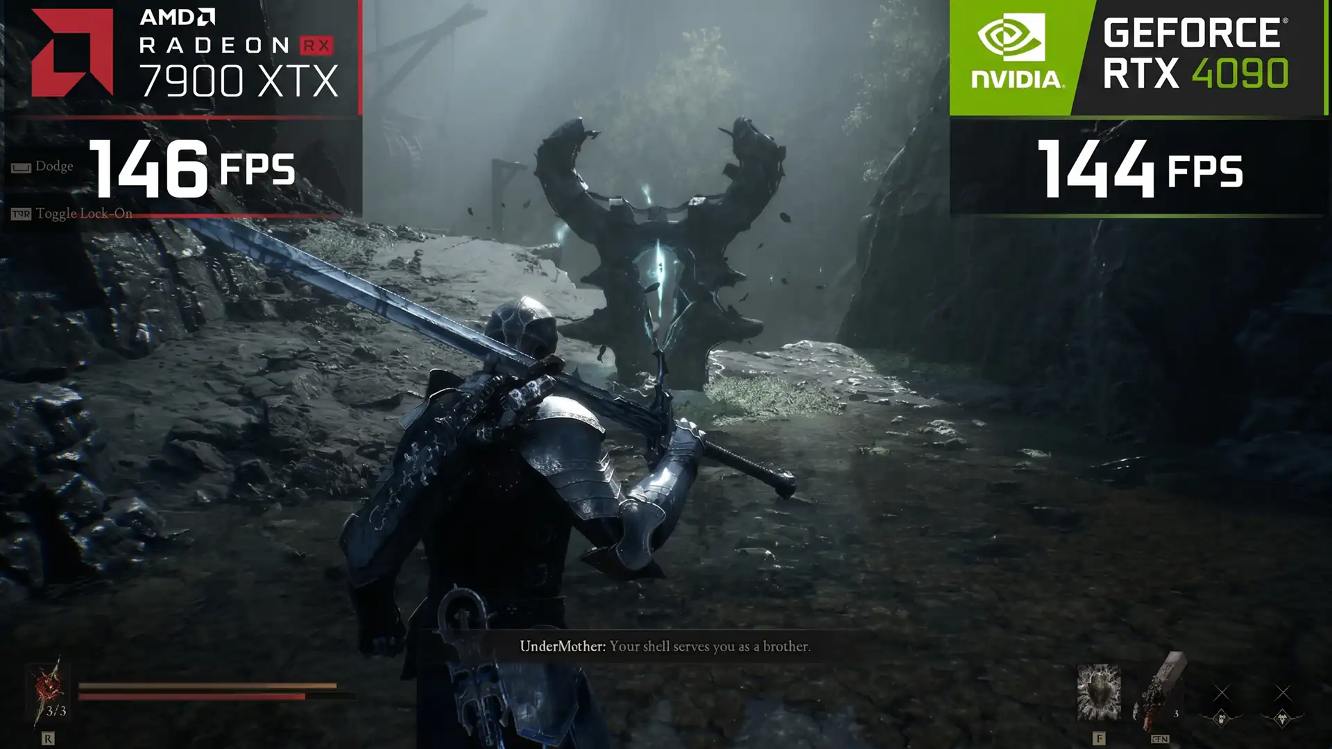 Прошлый флагман AMD RX 7900 XTX обошел RTX 4090 в игре Mortal Shell II в Full HD