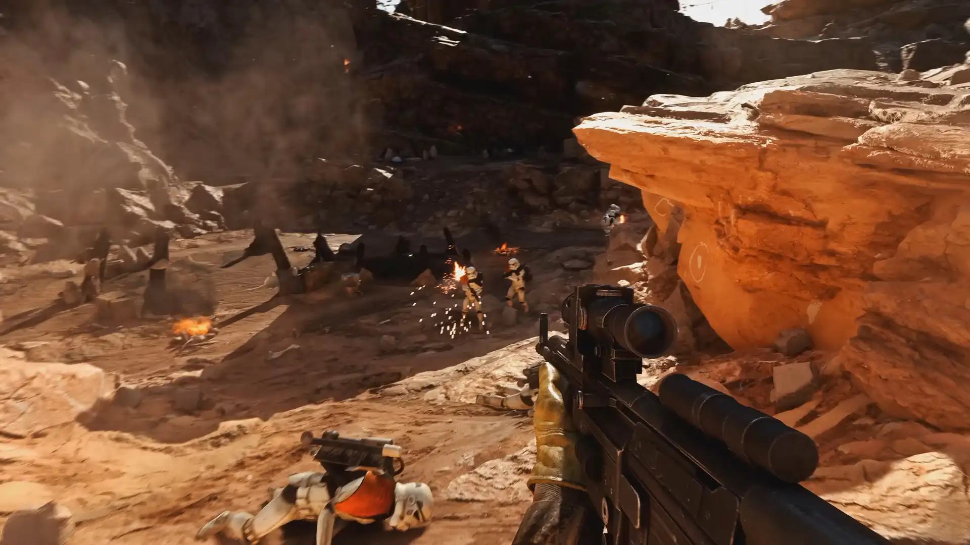 Star Wars Battlefront в 4K на GTX 980 Ti оказался красивее многих игр на Unreal Engine 5
