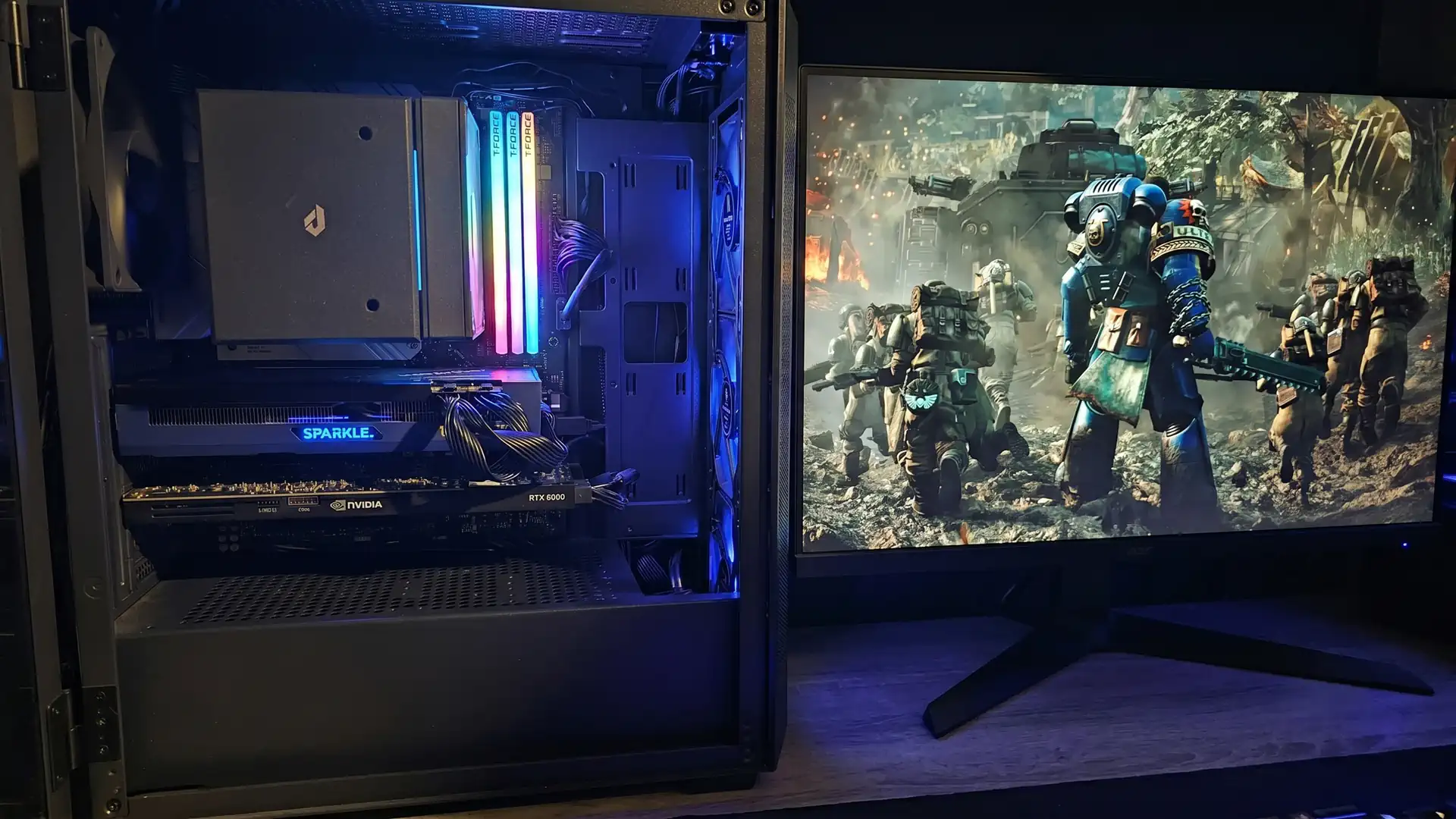 Space Marine 2 получила прирост с 32 до 100 FPS на Intel Arc A580 благодаря Lossless Scaling