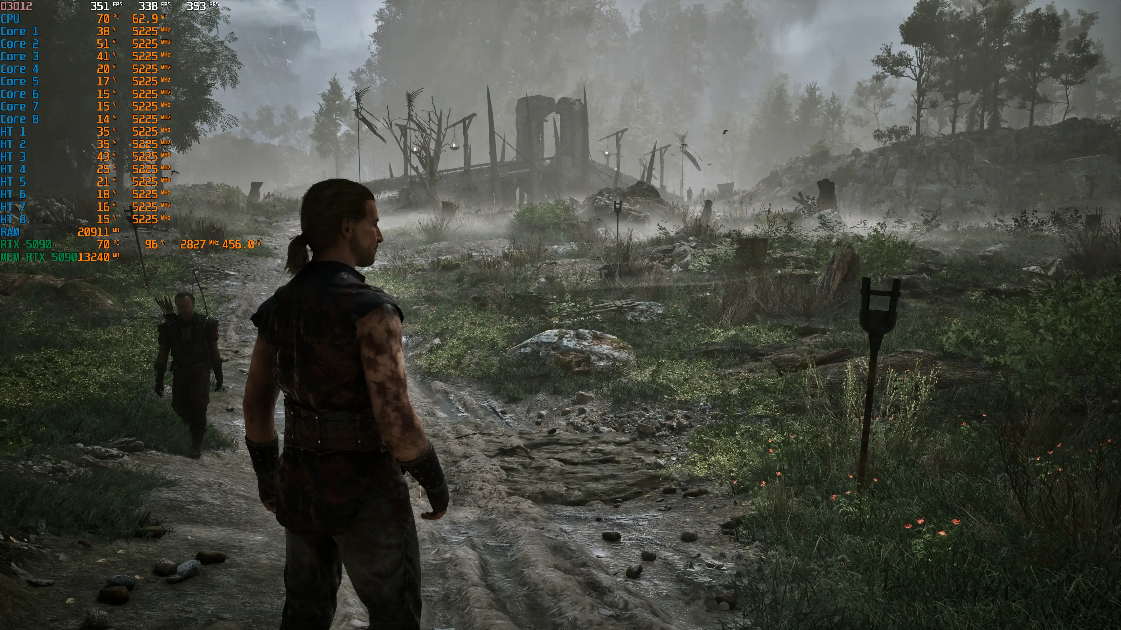 Gothic 1 Remake с DLSS 4.5 и 6x Frame Generation достигает 350 FPS в 4К