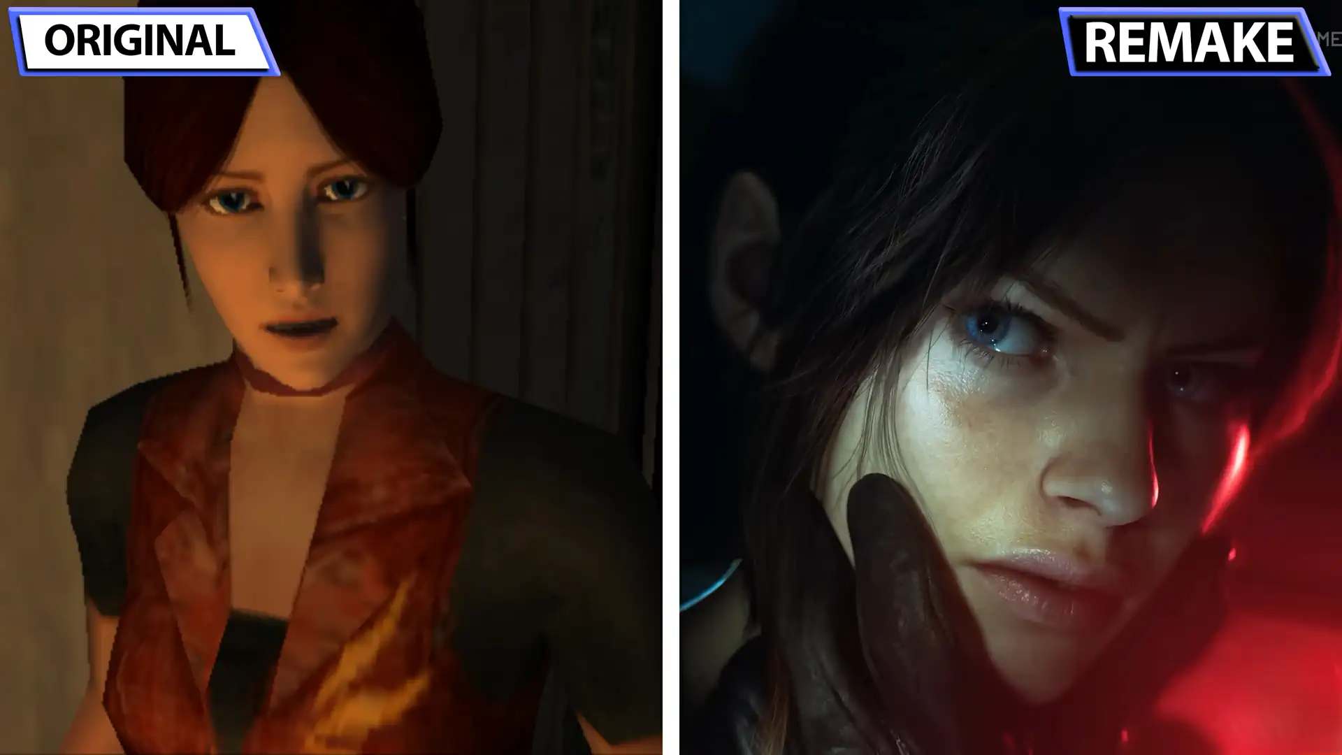 Сравнение графики ремейка и оригинала Resident Evil Veronica