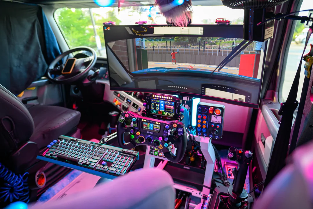 years ago my post of my semi truck gaming rig here went v0 iuuoqa6wlh5h1