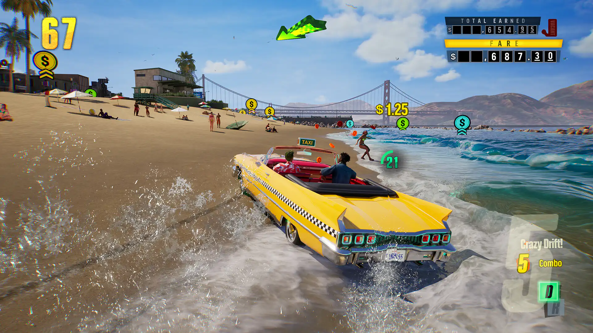 Игра Crazy Taxi World Tour получит антипиратскую защиту Denuvo
