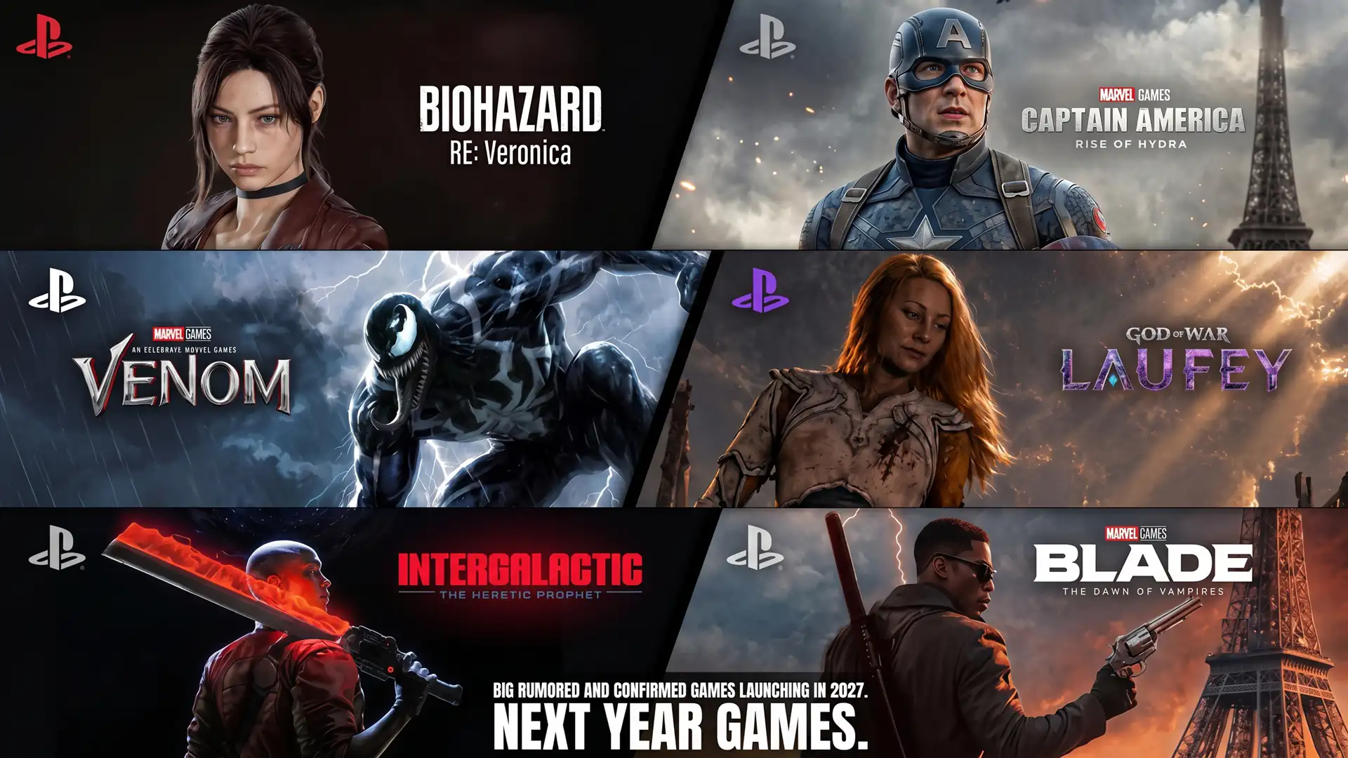Sony готовит мощную линейку эксклюзивов на PlayStation 5 в 2027 году