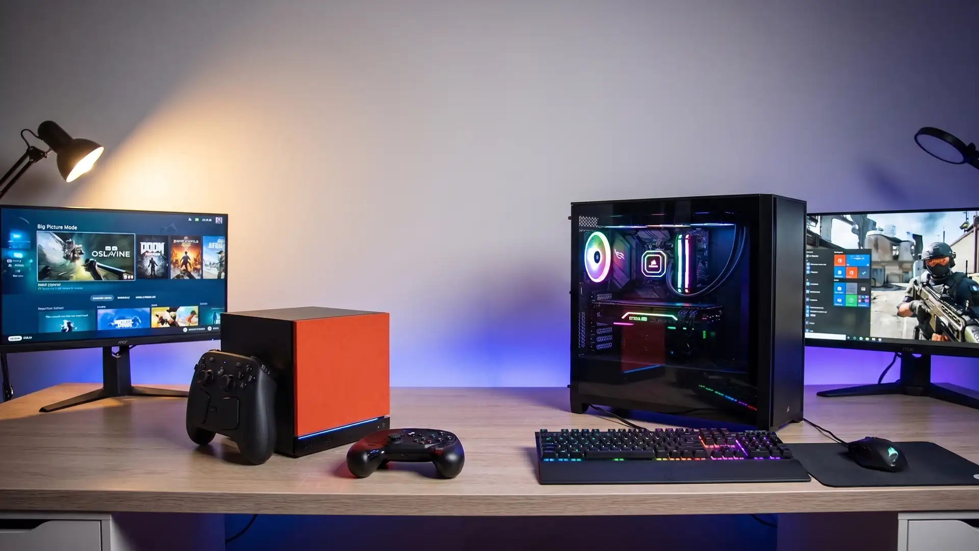 Выбор видеокарт AMD и Nvidia для кастомной игровой сборки Steam Machine Pro Max