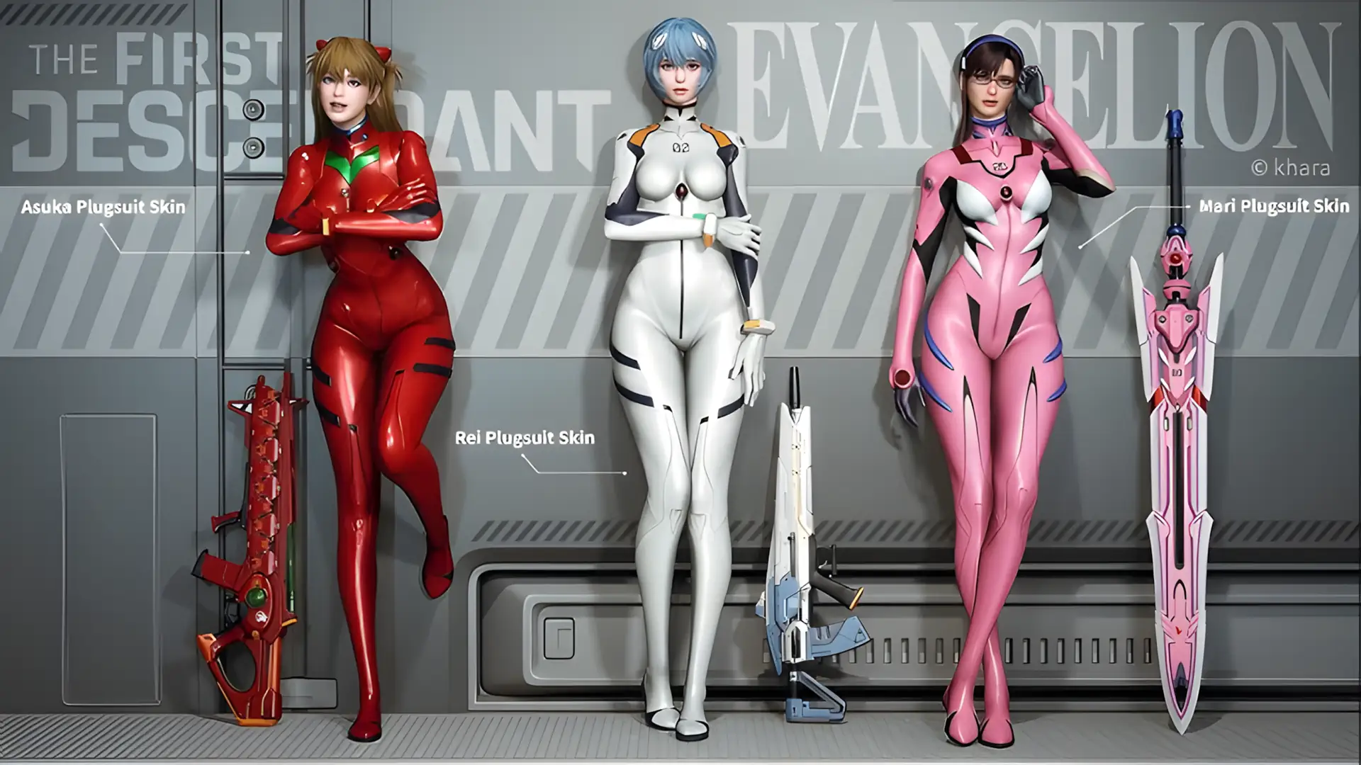 В The First Descendant добавят костюмы персонажей Evangelion