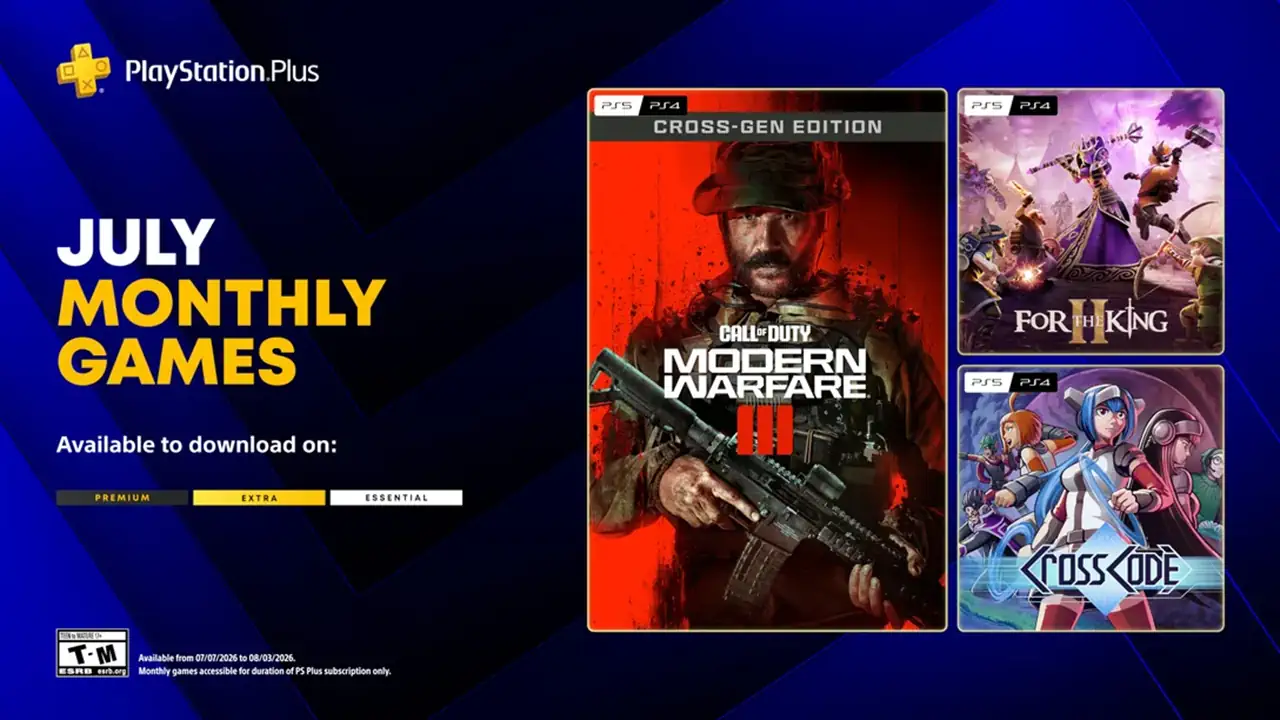 Sony анонсировала июльскую подборку бесплатных игр для подписчиков PS Plus
