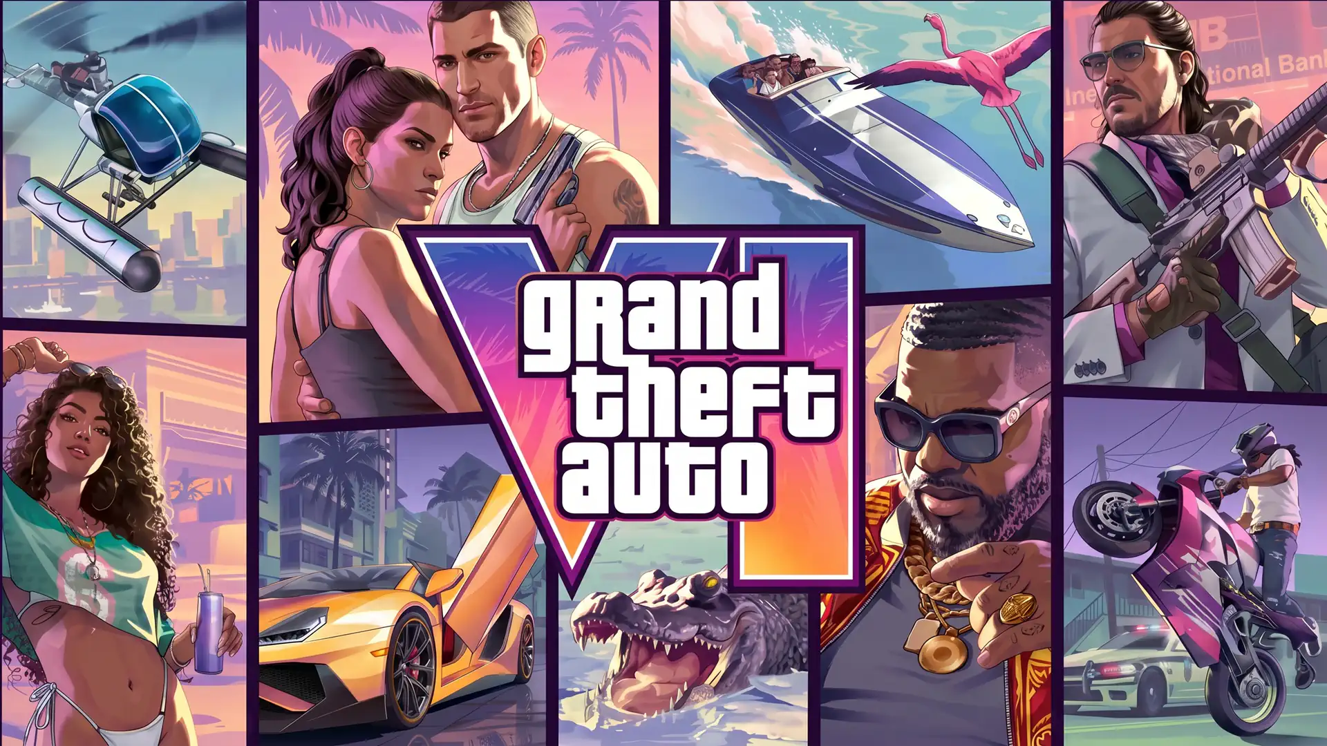 Разбор обложки GTA 6 указывает на масштабные ограбления банков