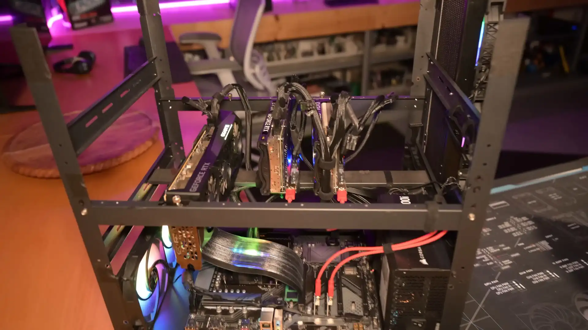 Сборка сервера для локального ИИ за 1500$ на базе карт RTX 3060