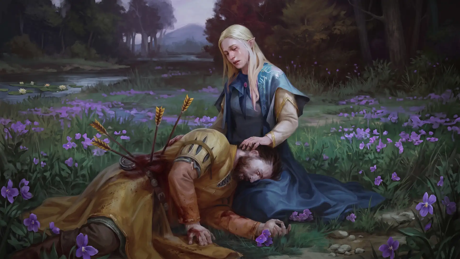 Эльфийская трагедия может лечь в основу The Witcher 3: Songs of the Past