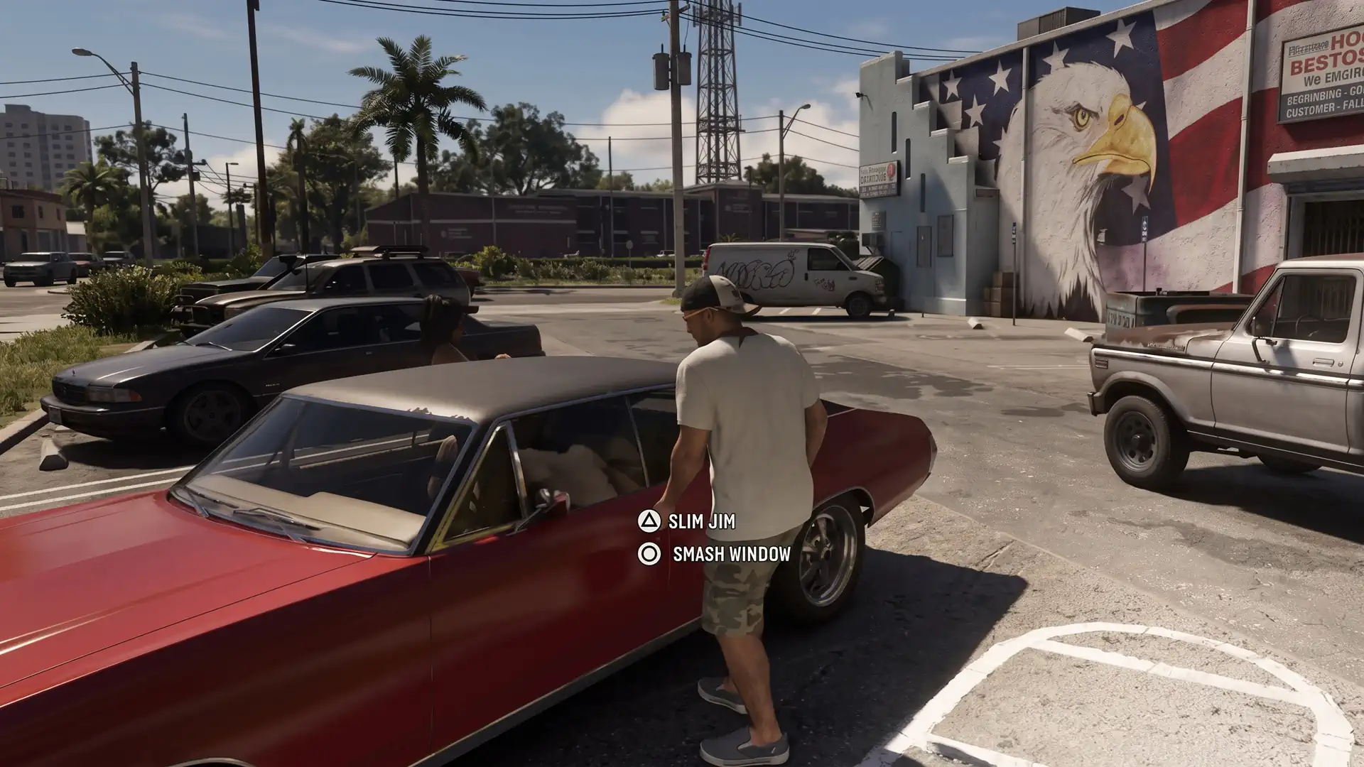 В Grand Theft Auto VI автомобиль при попытке открыть дверь реагирует на вес персонажа