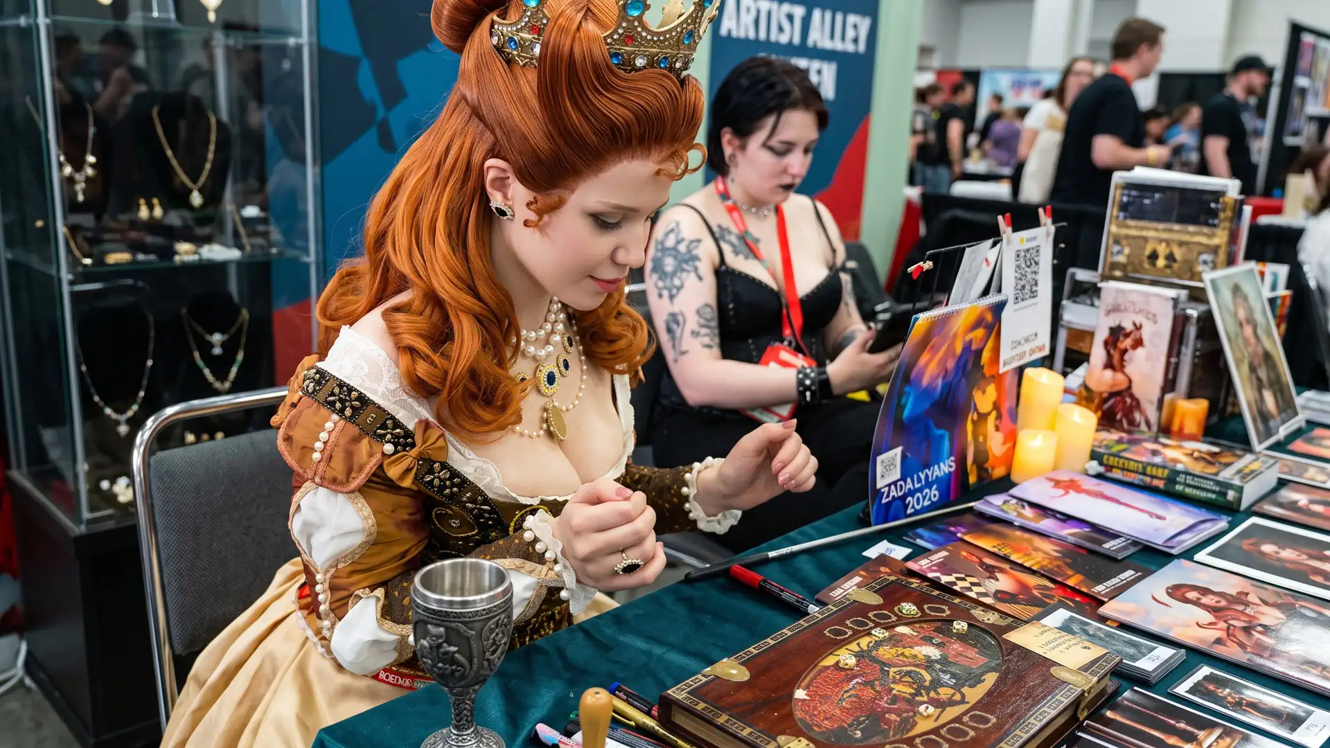 Косплей княгини Анны Генриетты привлек внимание фанатов The Witcher к покеру с костями