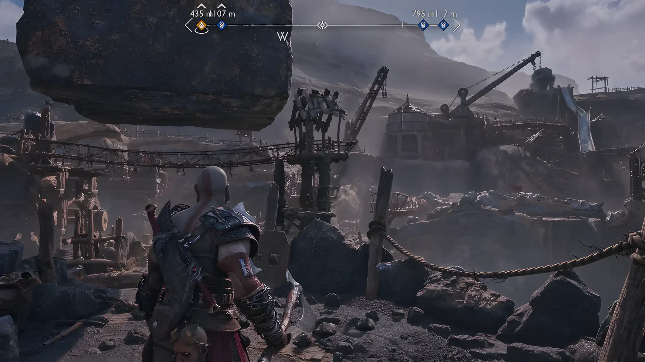 gow ragnarök on the rx 9070 with danielblncs mod 3 gpu