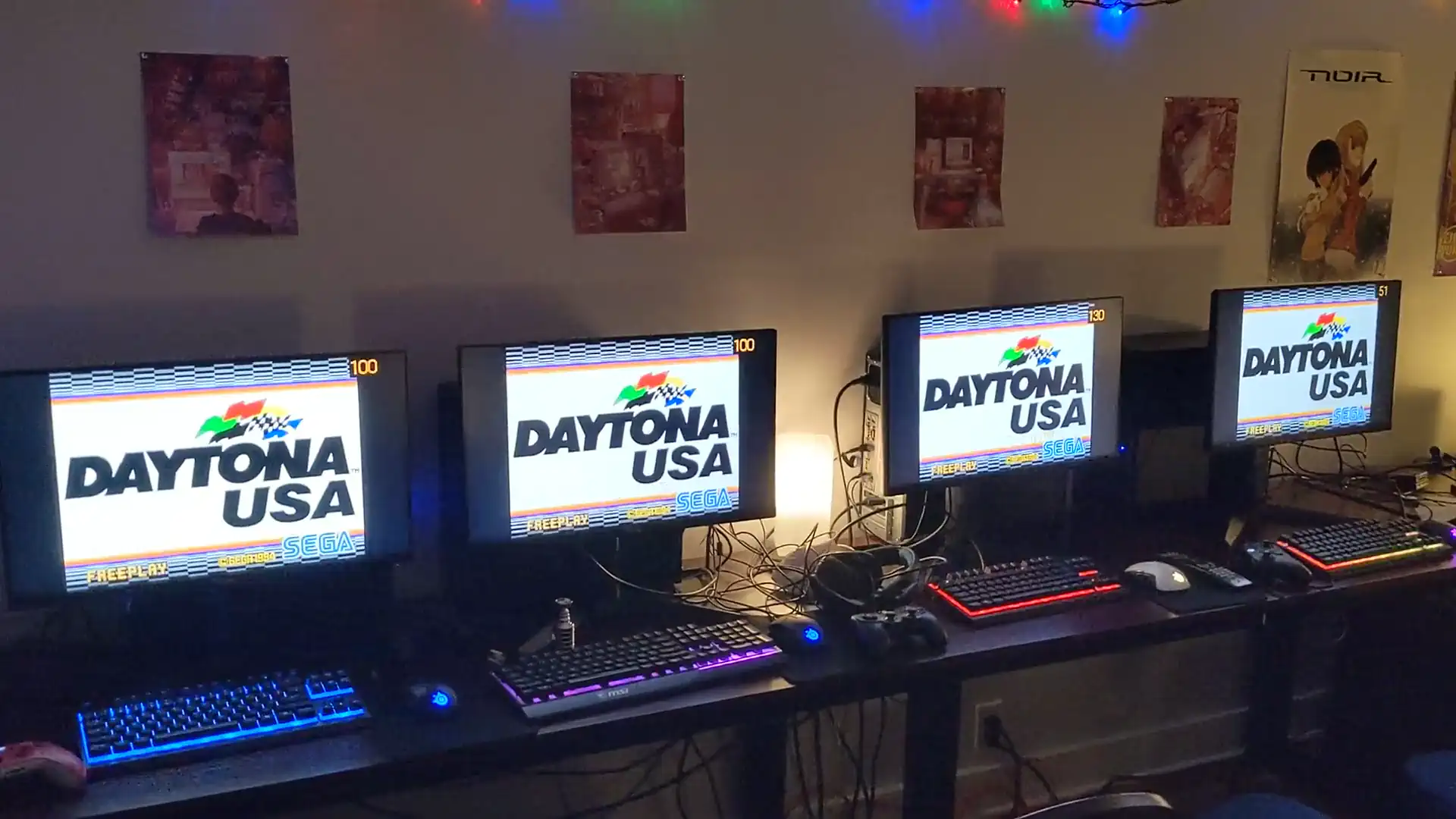 Энтузиаст воссоздал аркадную Link System для Daytona USA на четырех ПК
