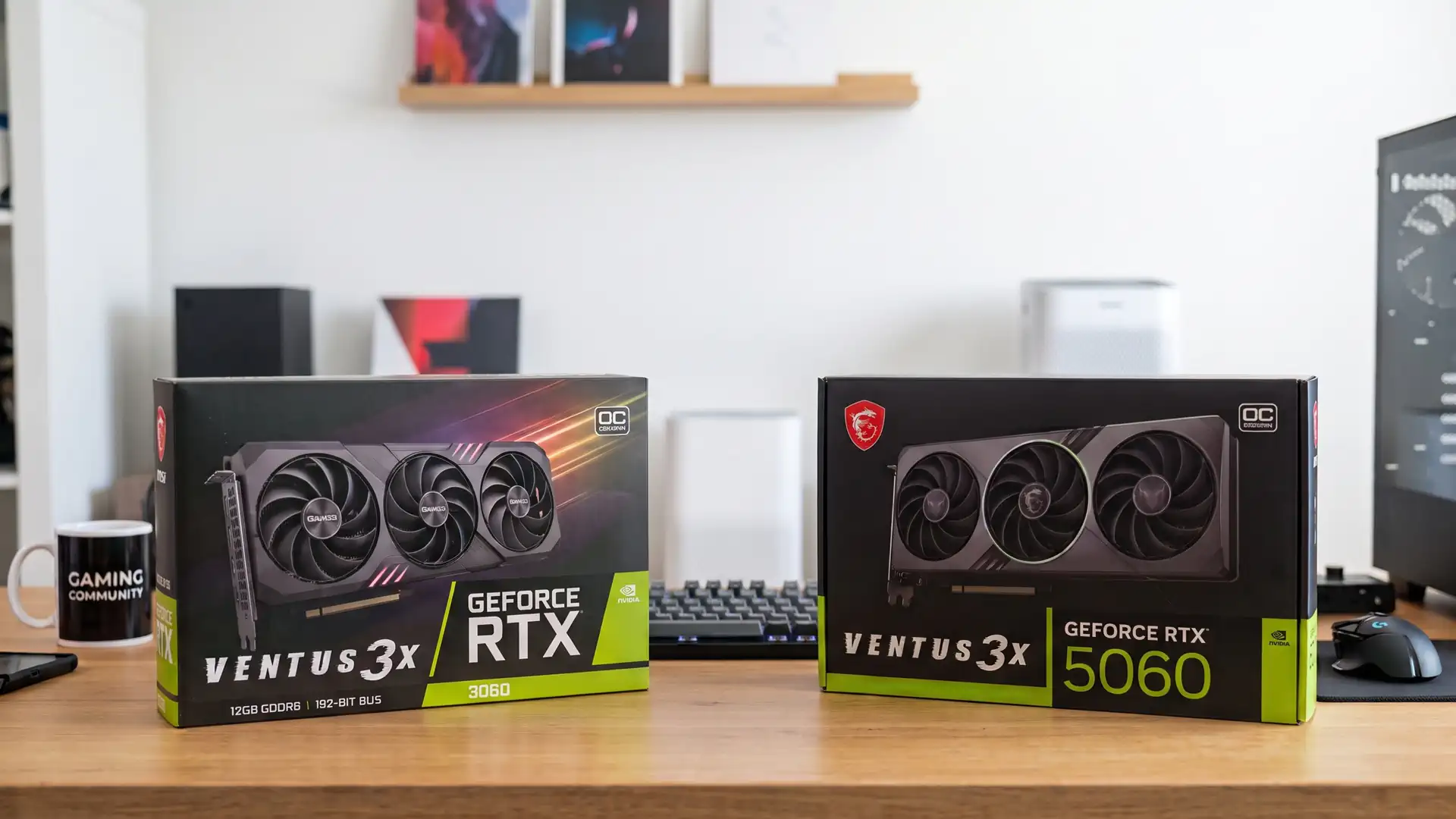 RTX 5060 8 ГБ назвали более рациональным выбором для игр, чем RTX 3060 с 12 ГБ