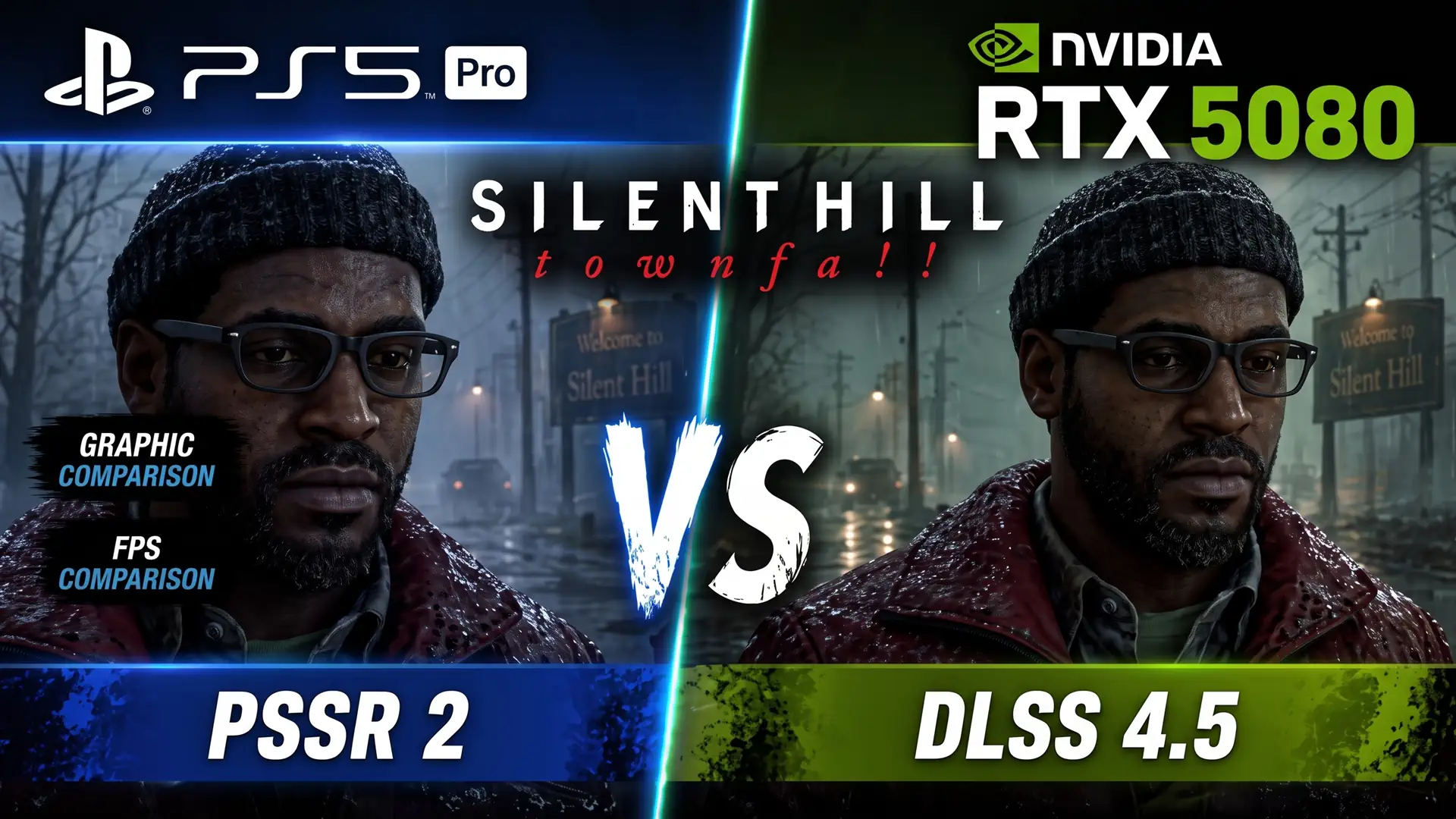 Silent Hill: Townfall сравнили на RTX 5080 и PS5 Pro с DLSS 4.5 и PSSR 2 в 4K