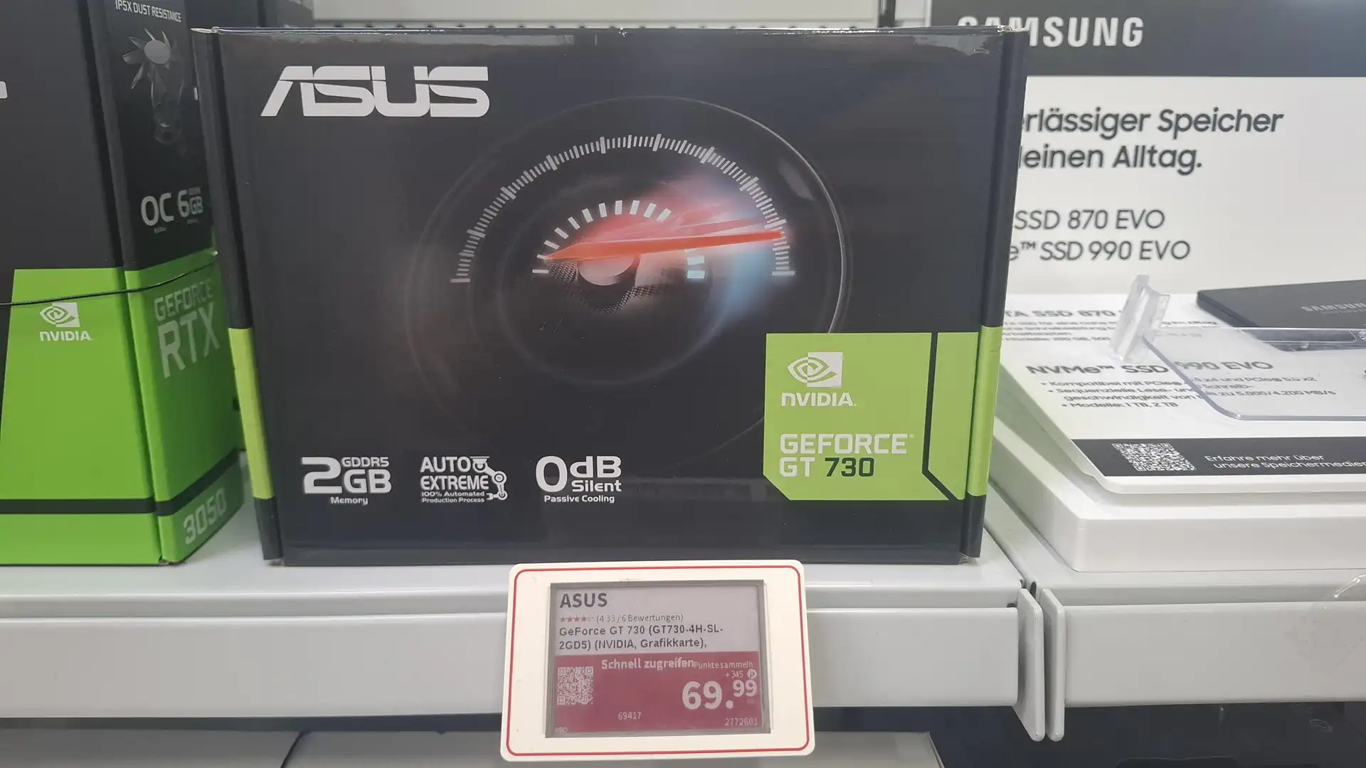Старая видеокарта GeForce GT 730 снова появилась на полках магазинов за $80