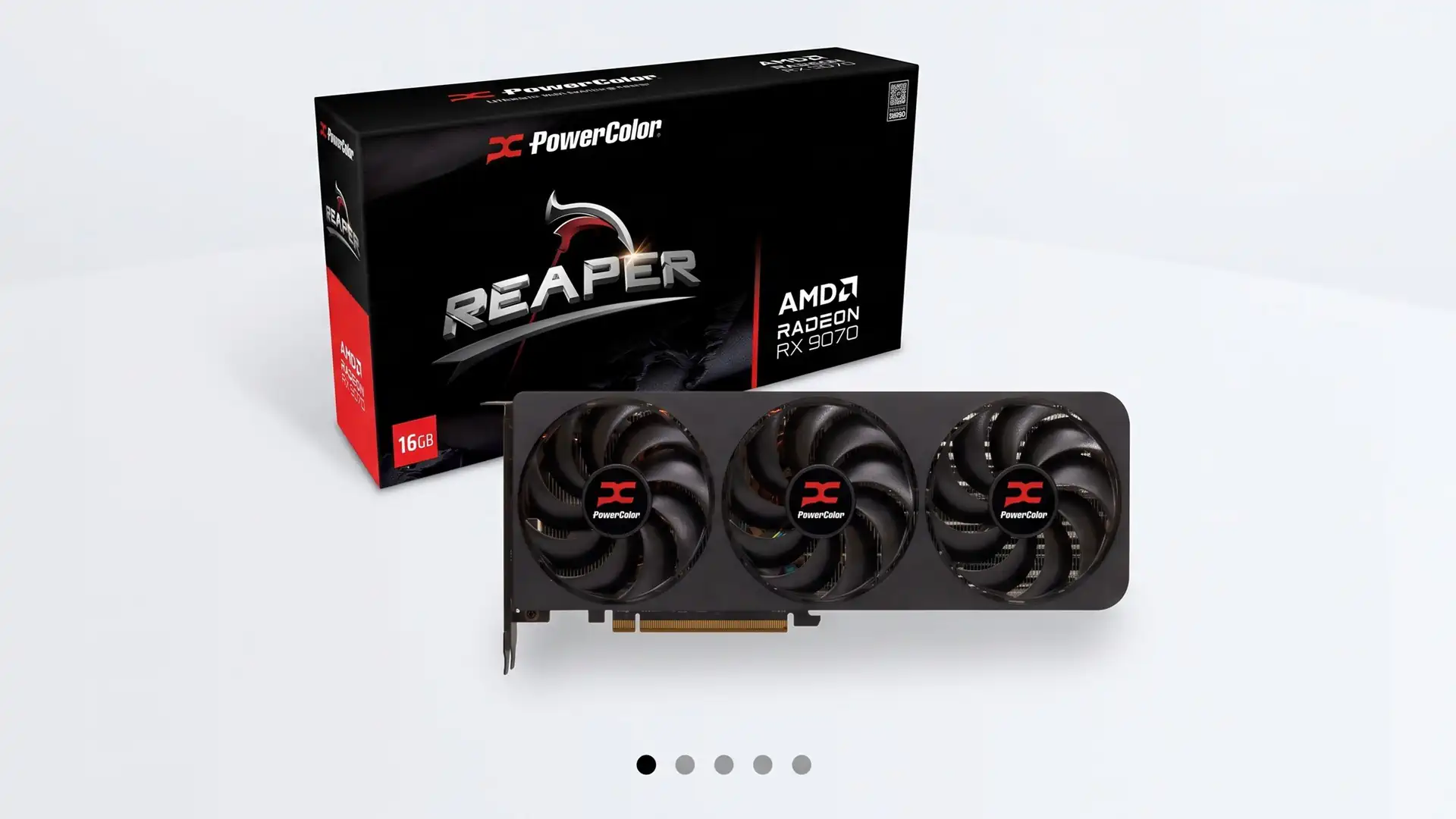 Пользователь купил PowerColor Radeon RX 9070 Reaper за $493.16 на Amazon Resale