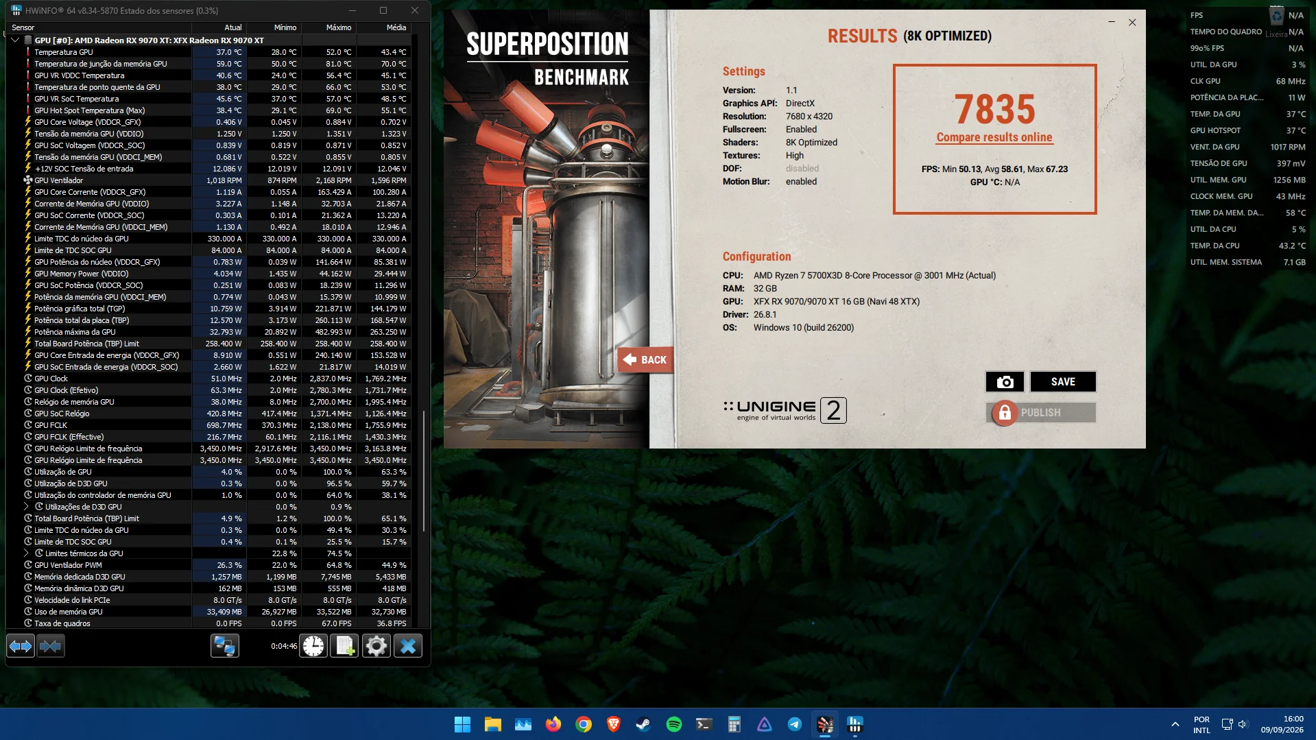 Radeon RX 9070 XT XFX Swift с памятью Hynix оказалась горячее ревизии 2.1 с памятью Samsung