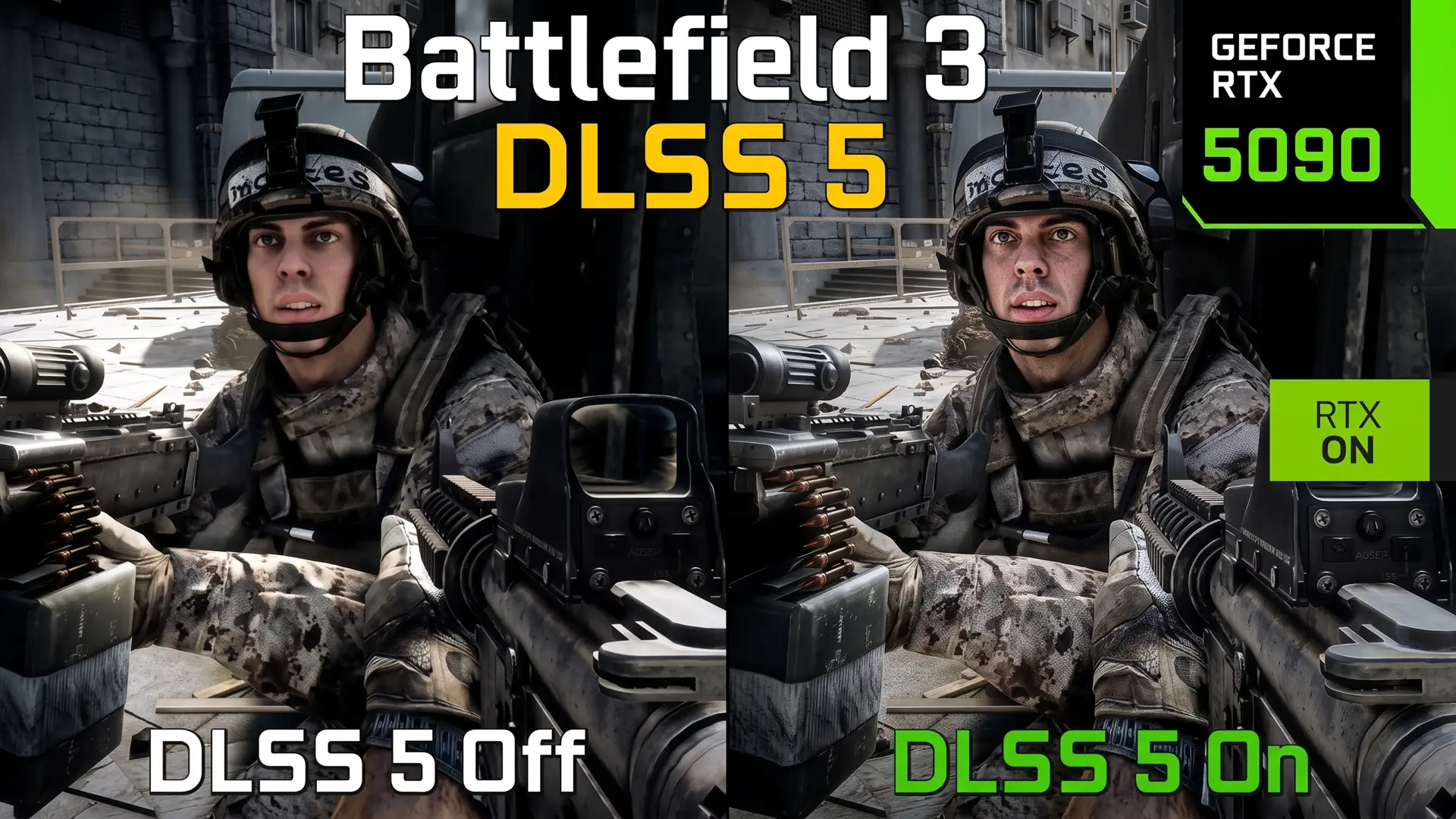 DLSS 5 обрушил производительность Battlefield 3 на RTX 5090 с 590 до 88 FPS в 4K