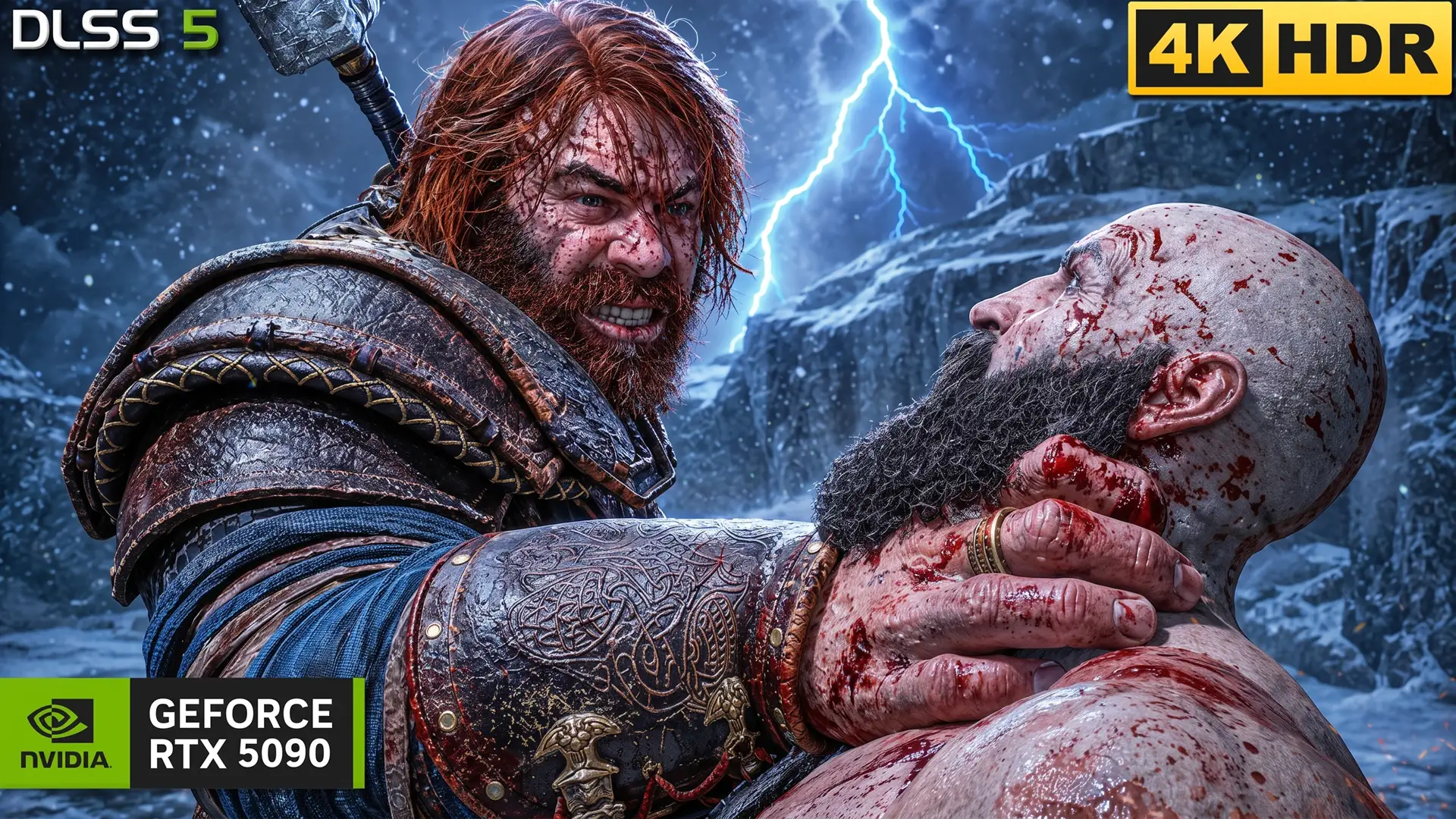 God of War Ragnarök в 4K получила кинематографическую графику с DLSS 5 и Path Tracing