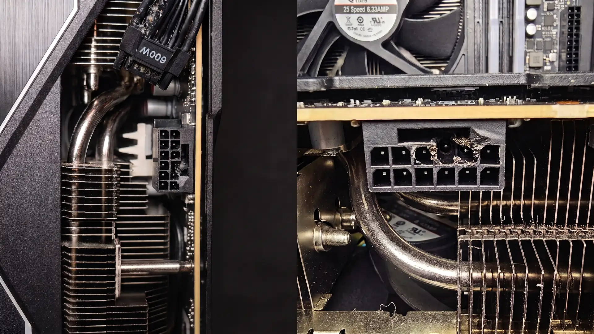 PNY GeForce RTX 5090 столкнулась с оплавлением разъема питания спустя 15 месяцев