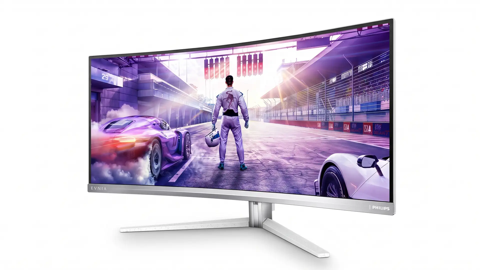 Компания Philips представила игровой QD OLED монитор Evnia 34M2C8600P по цене от 999 евро