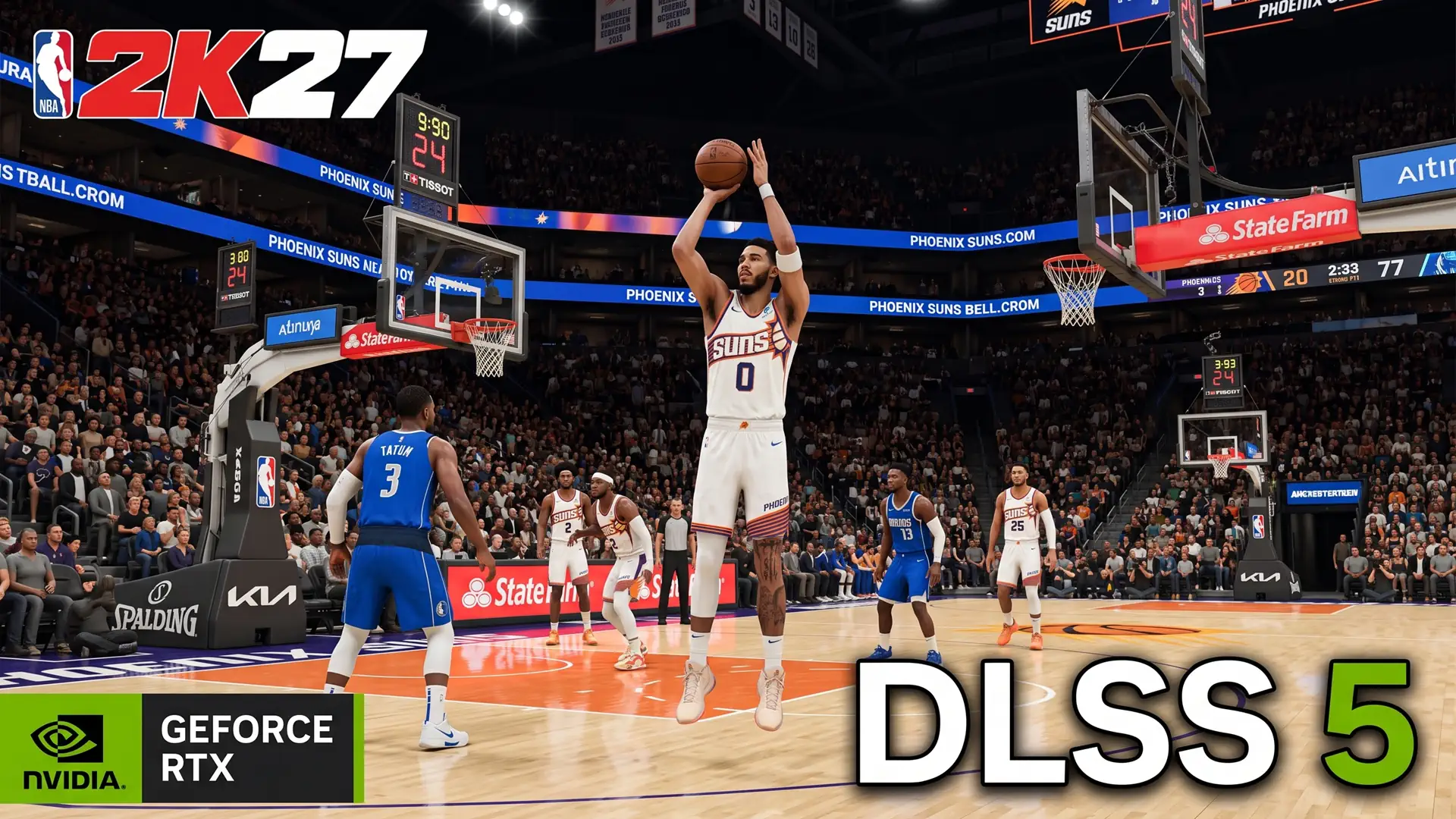 Баскетбольный симулятор NBA 2K27 получил официальную поддержку технологии DLSS 5