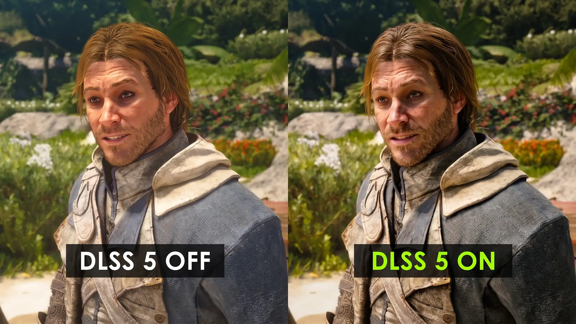 DLSS 5 заметно переработал изображение Assassin’s Creed IV Black Flag на RTX 4060