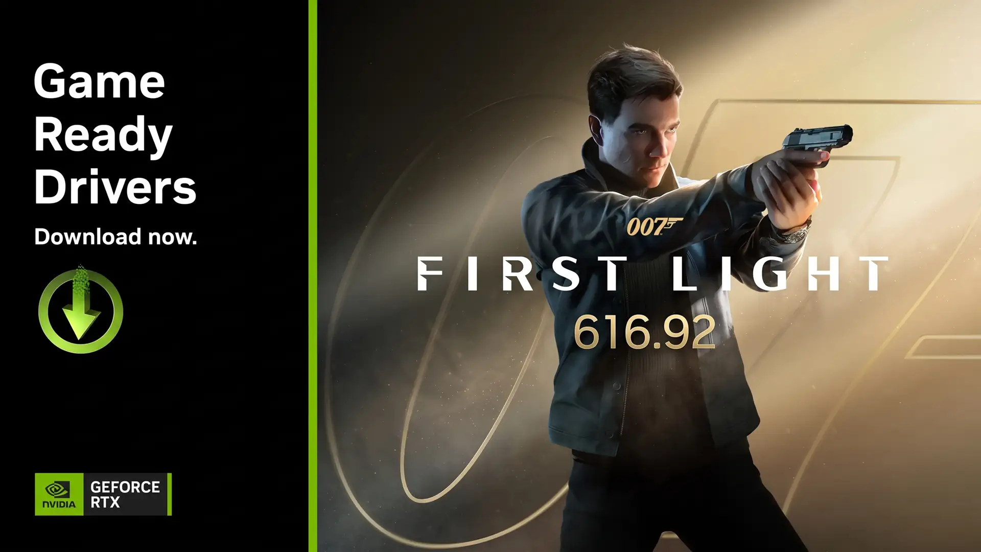 Вышел драйвер GeForce 616.92 WHQL с поддержкой Path Tracing для 007 First Light