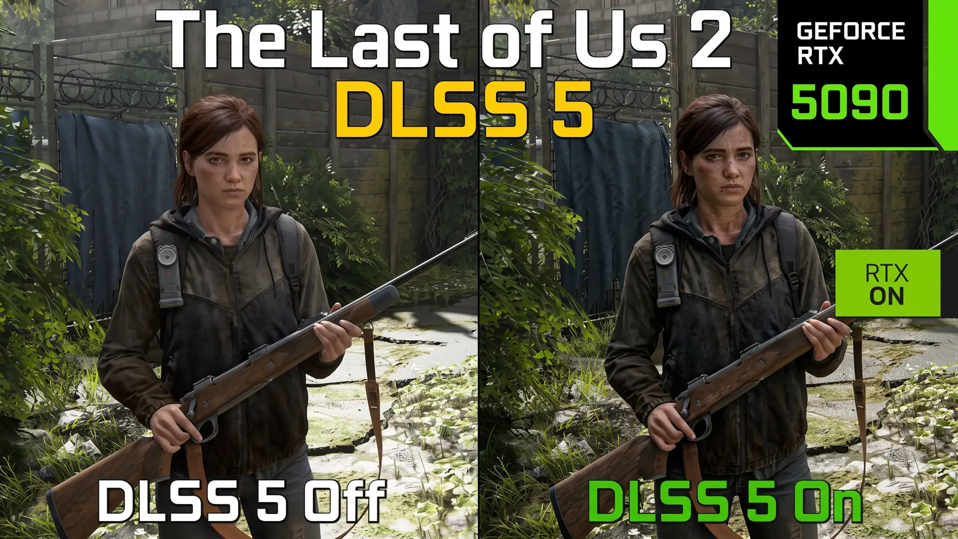 RTX 5090 потеряла 147 FPS в The Last of Us Part II после включения DLSS 5