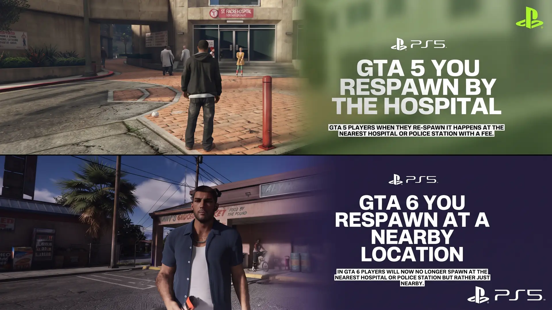 В GTA 6 переработали правила возвращения героя в открытый мир после ареста или смерти