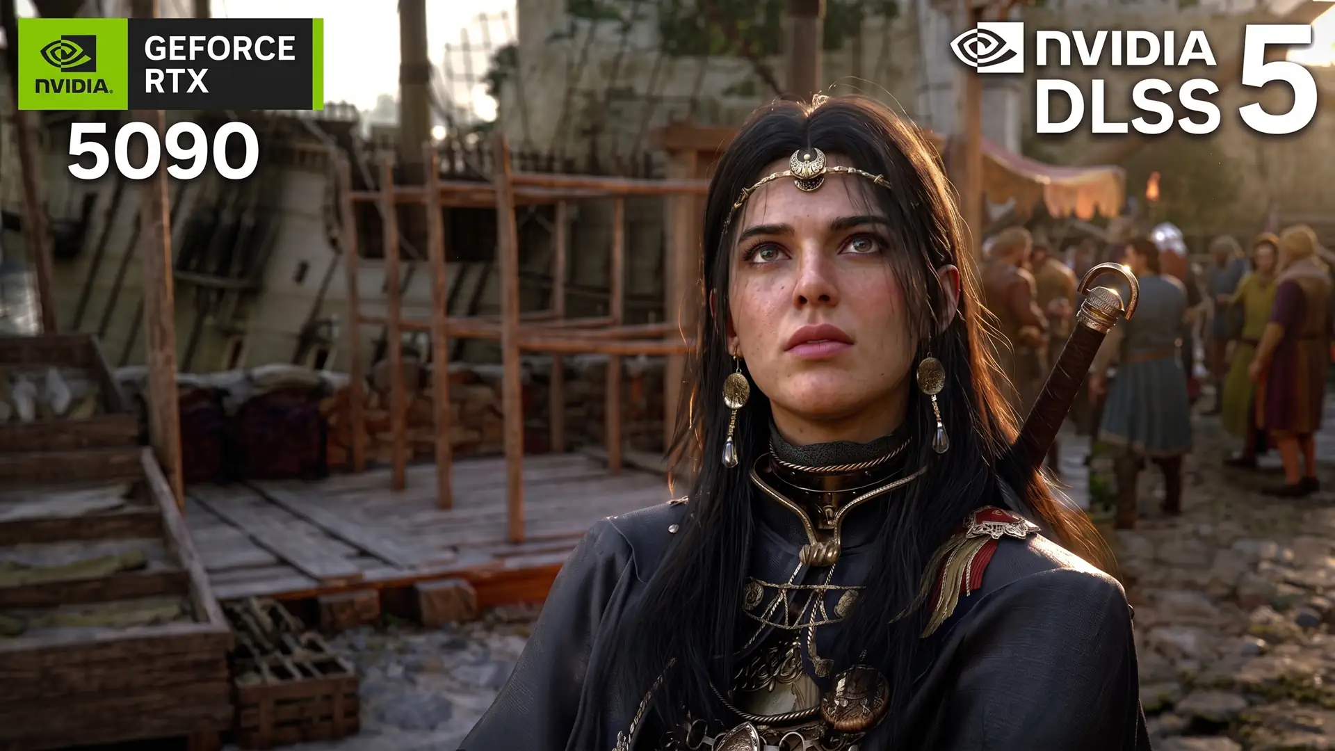 Crimson Desert с DLSS 5 в 8K Cinematic и Ray Reconstruction на RTX 5090