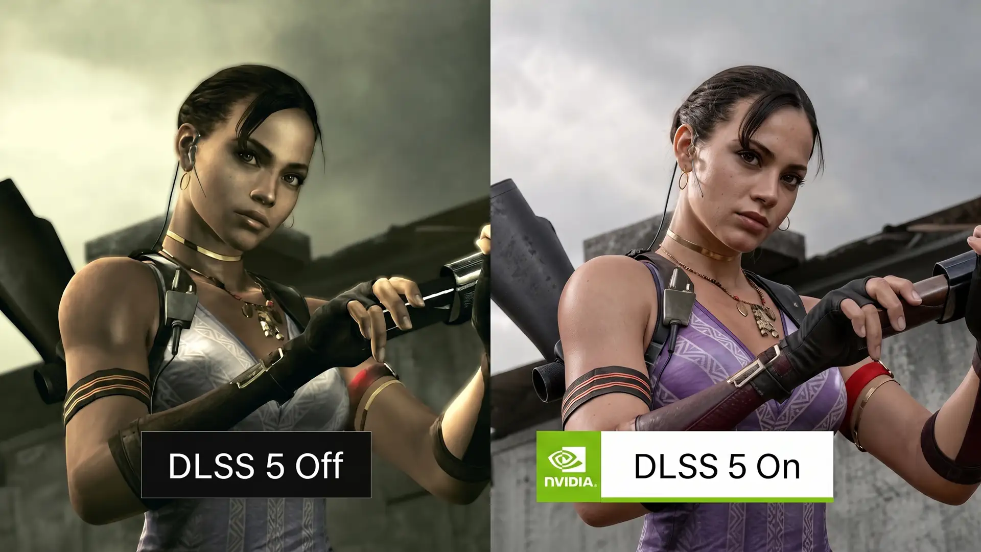 Resident Evil 5 2009 года получила визуальный апгрейд с DLSS 5
