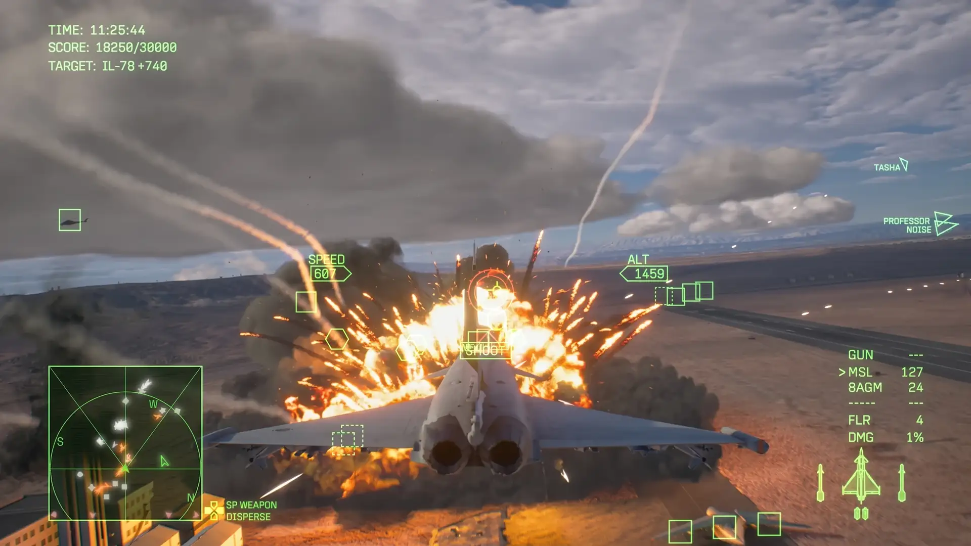 Игровой процесс Ace Combat 8 Wings of Theve получит систему цепных разрушений объектов