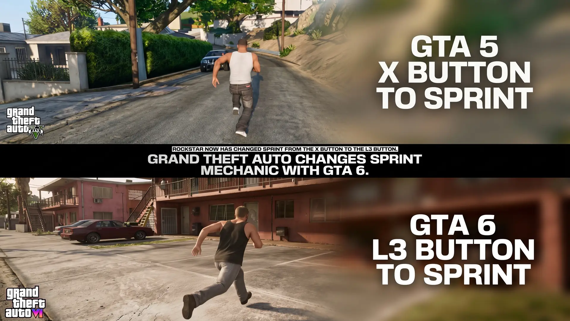 Классическая механика спринта в серии Grand Theft Auto получила важное изменение
