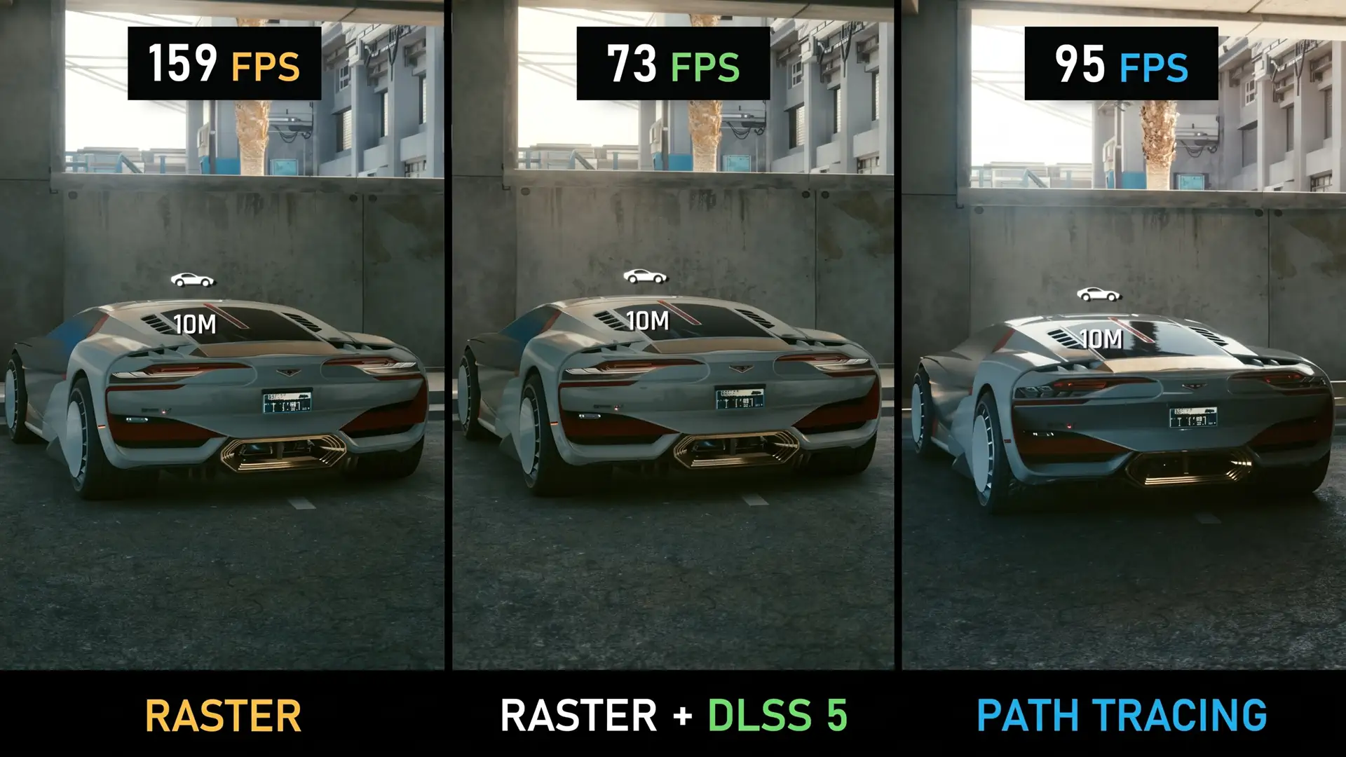 DLSS 5 против Ray Tracing и Path Tracing в масштабном сравнении графики в 4K