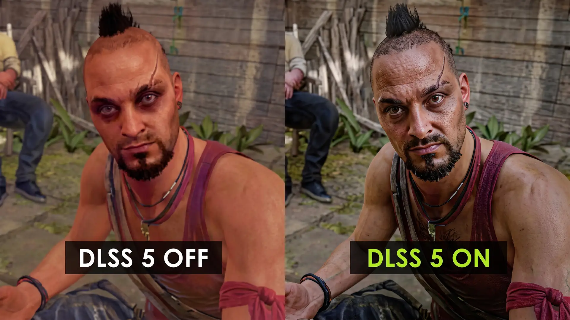 DLSS 5 улучшила детализацию и резкость Far Cry 3 на RTX 4060