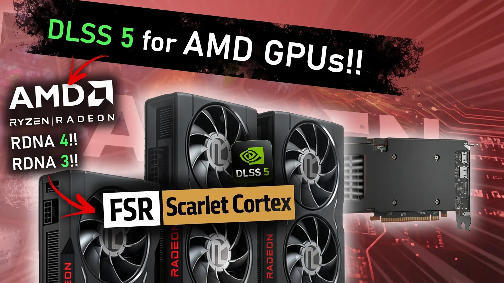 Технологию NVIDIA DLSS 5 перенесли на видеокарты AMD с помощью HIP RT