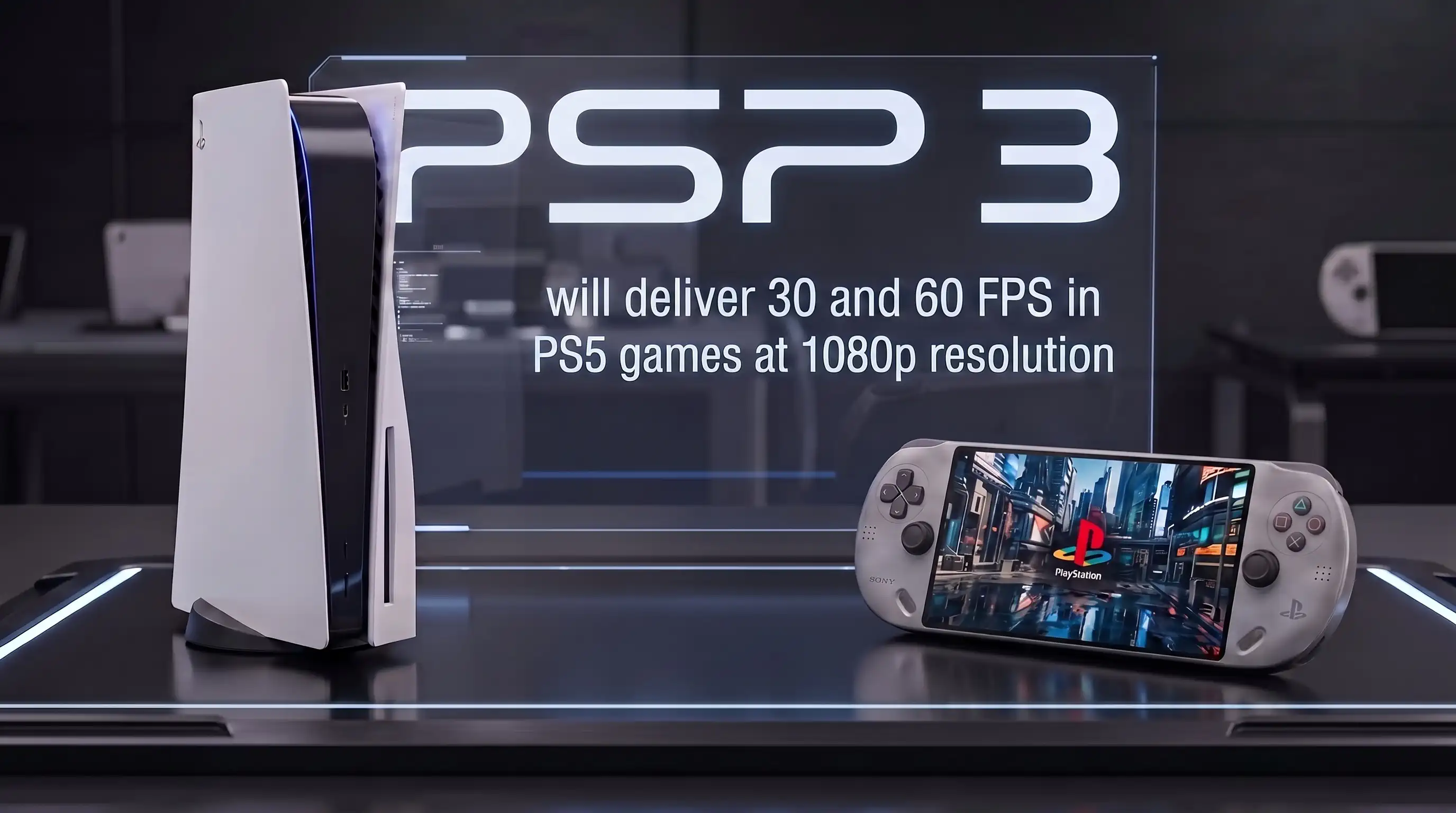 PSP 3 сможет выдавать 30 и 60 FPS в играх PlayStation 5 при разрешении 1080p