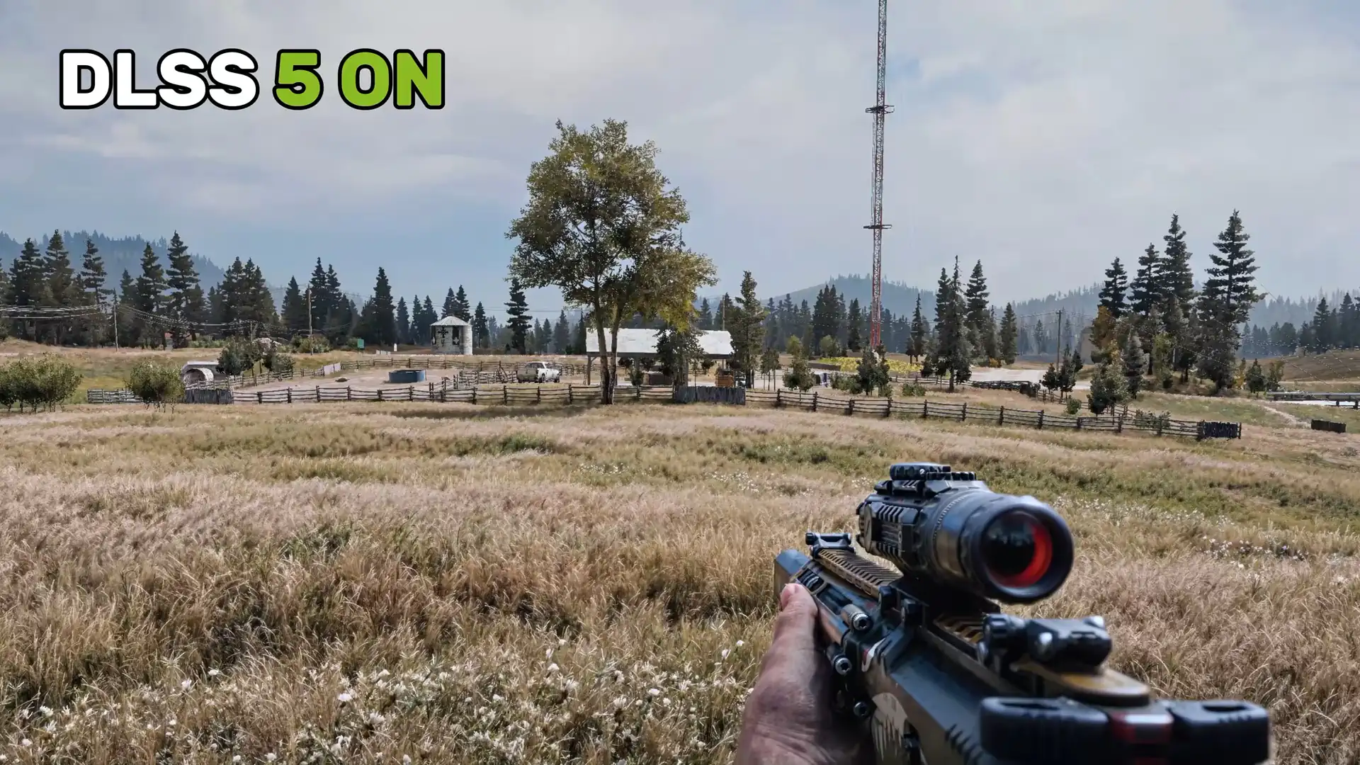 Тест Far Cry 5 с DLSS 5 показал спорный результат на растительности и лицах персонажей
