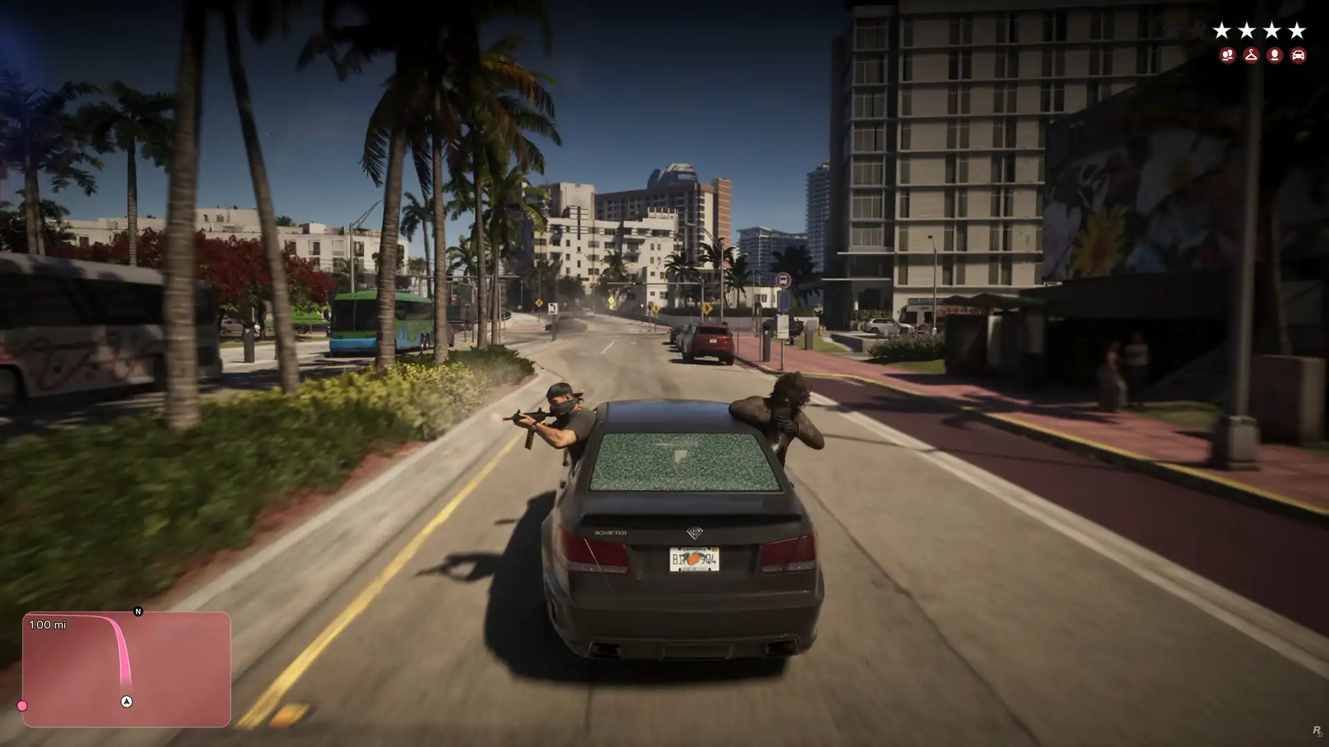 Разработчики GTA 6 убрали отображение противников с мини-карты во время боя
