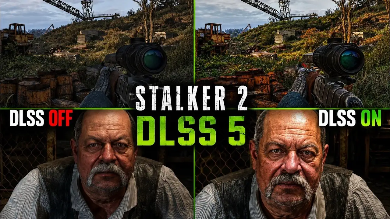 OptiScaler сократил нагрузку DLSS 5 в S.T.A.L.K.E.R. 2 в четыре раза
