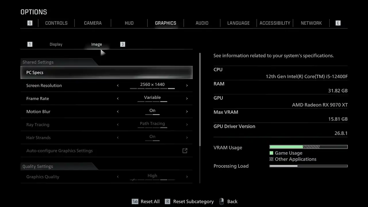 Resident Evil Requiem получила AMD Ray Regeneration 1.2с трассировкой путей на RX 9070 XT