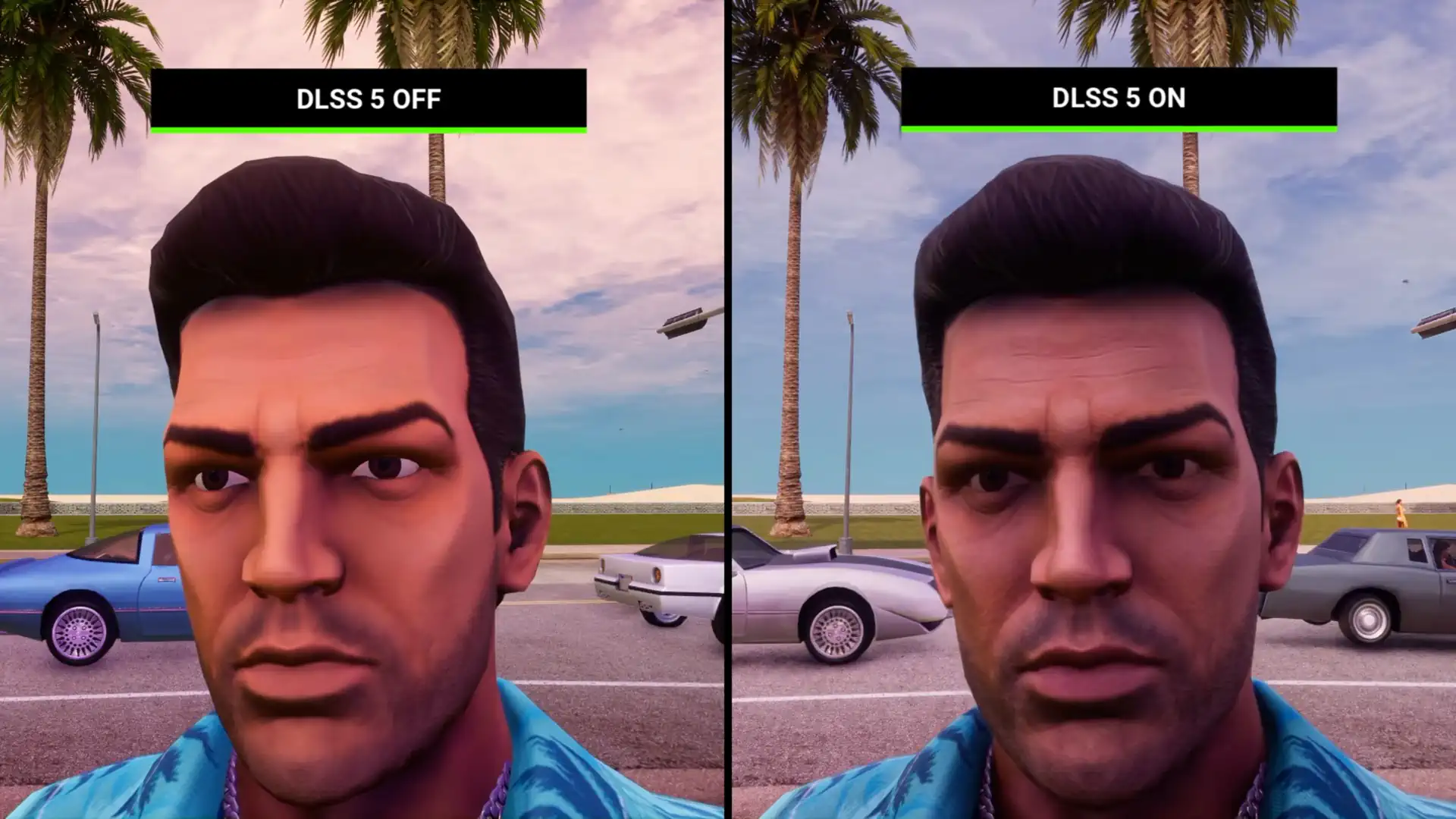 GeForce RTX 5060 выдала 67 FPS с DLSS 5 в GTA Vice City в 1080p