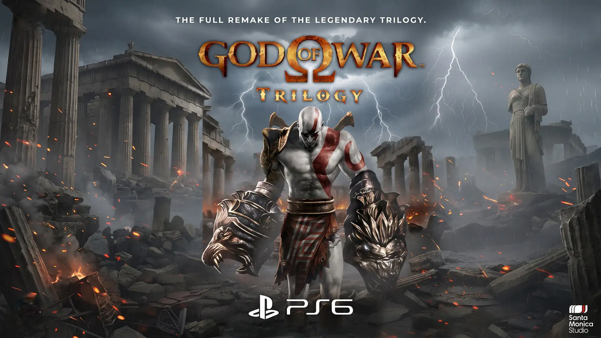 Ремейки первых трех God of War могут выйти в 2028 году для PlayStation 6